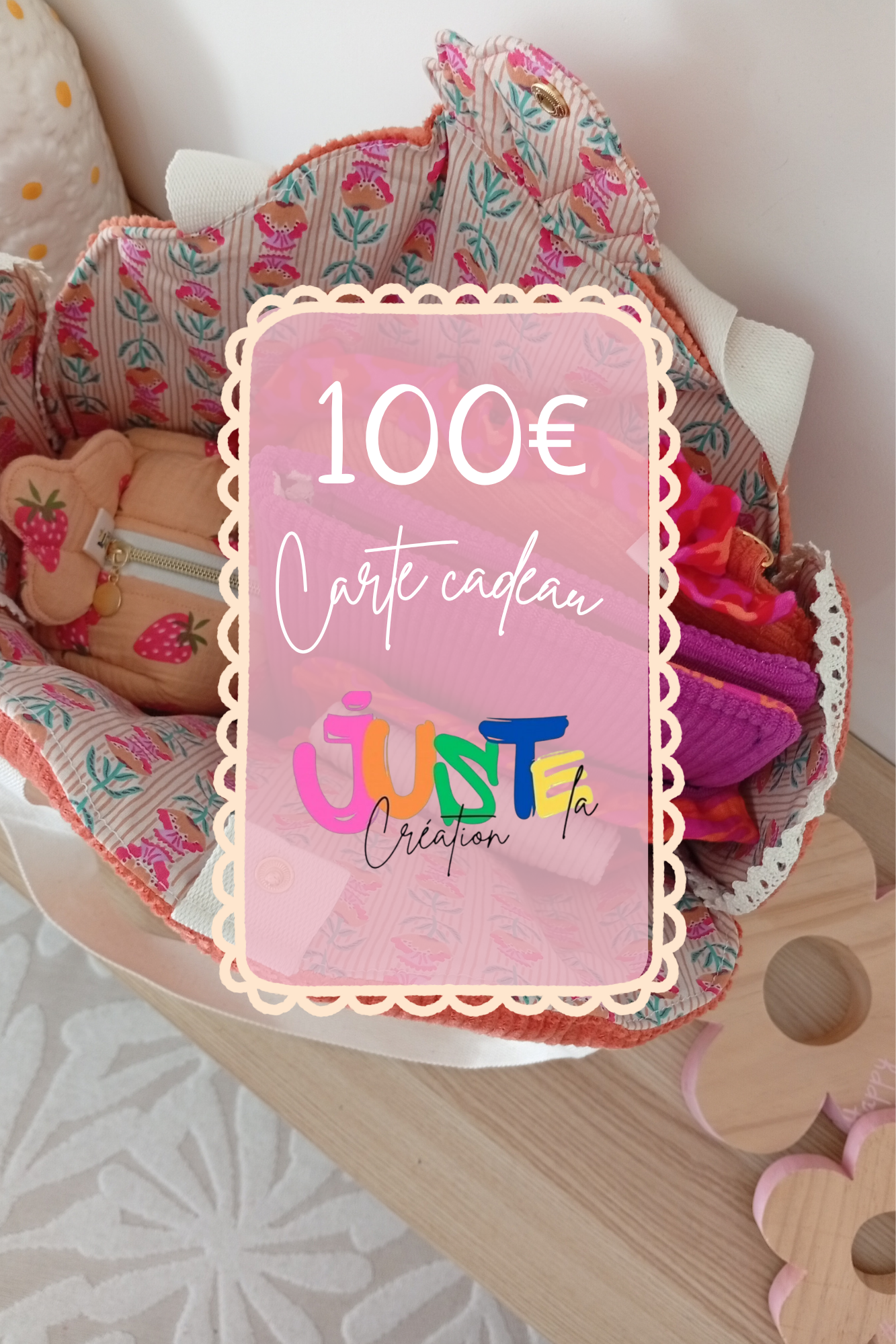 Ma carte cadeau | Juste la Création