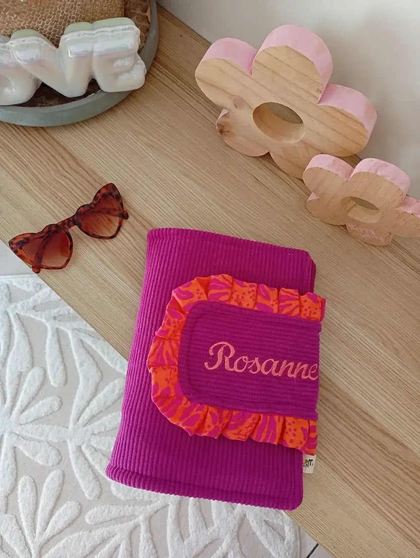 Organise ta journée | Personnalisable Cyclamen | Orange Violet