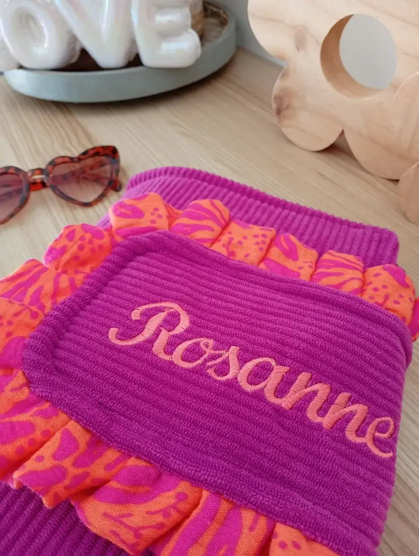 Organise ta journée | Personnalisable Cyclamen | Orange Violet