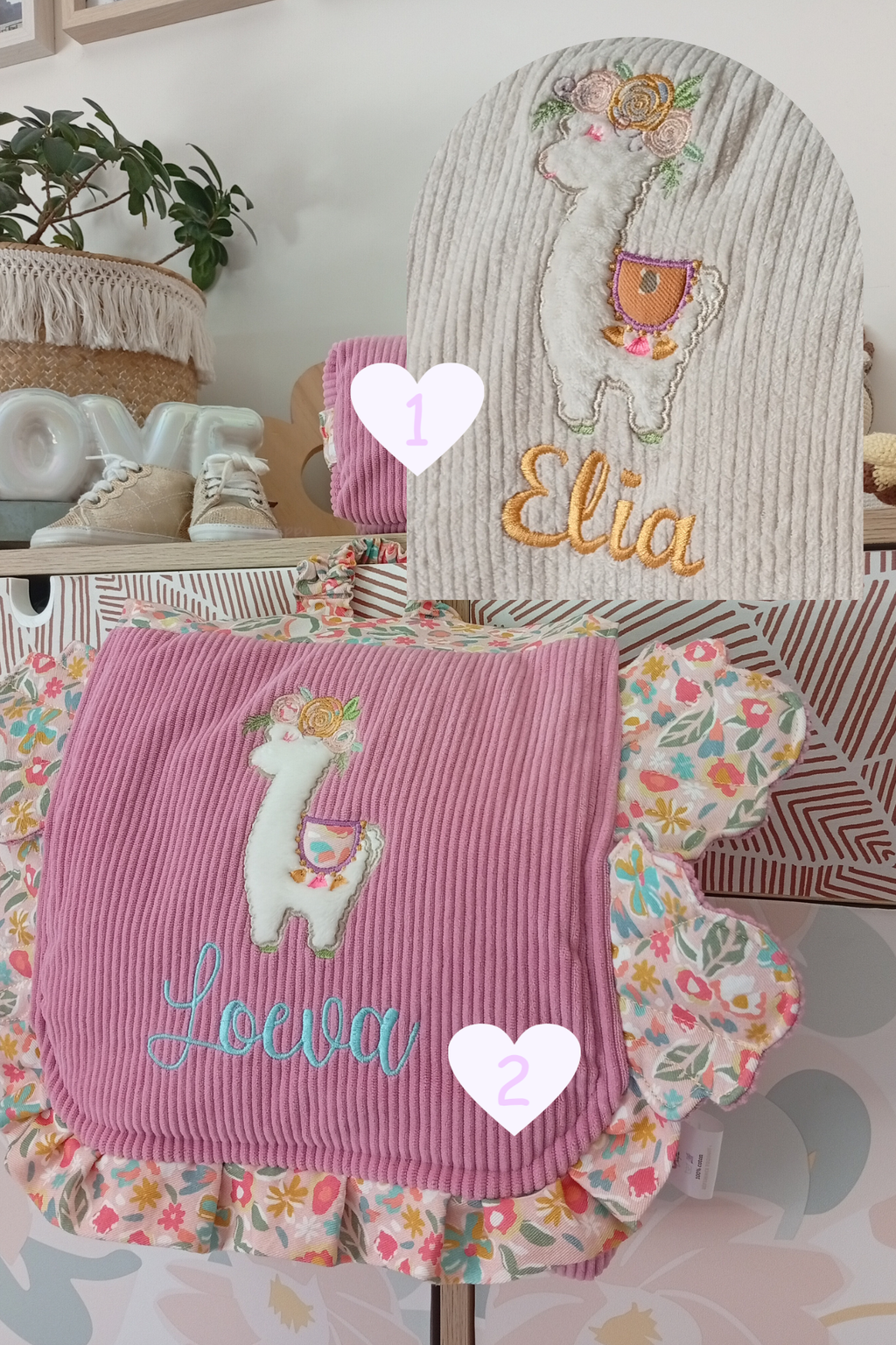 Le 1er sac de demoiselle Lama - Personnalisable