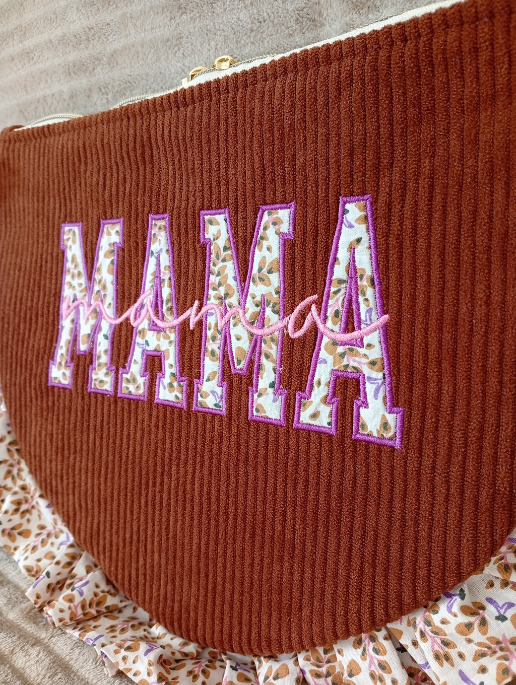 Mama Pochette en Marron