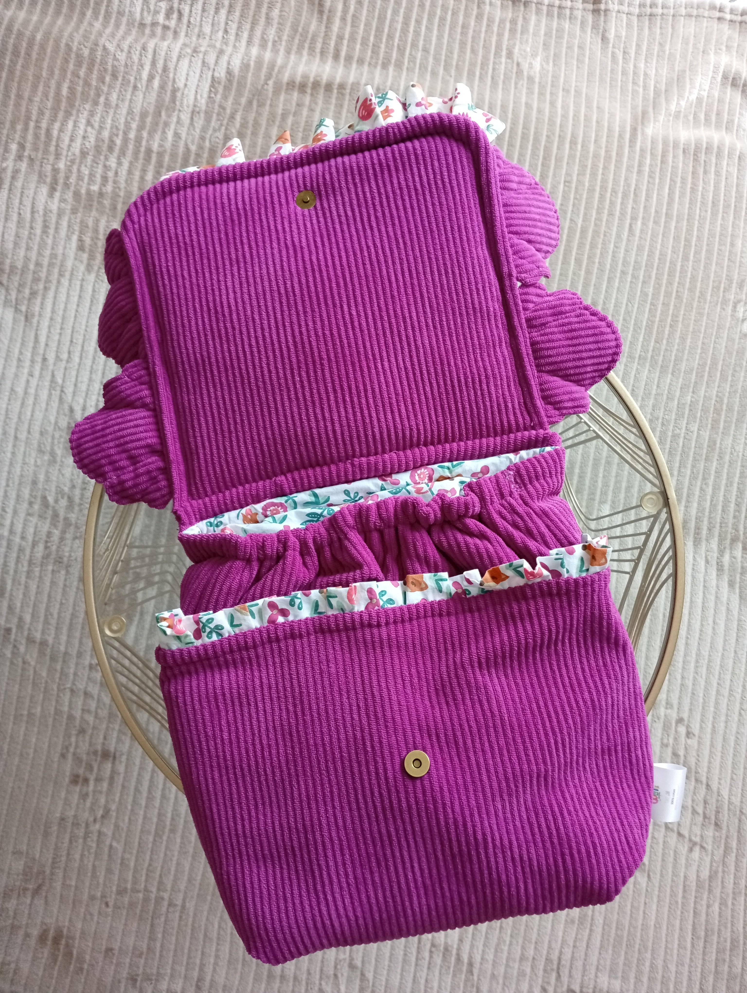 Mon 1er Sac de Demoiselle en Violet