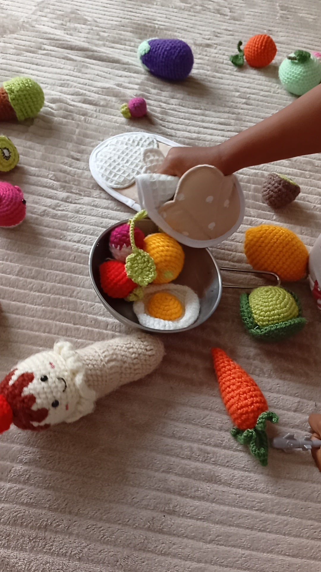 Gants Coquillage Poire