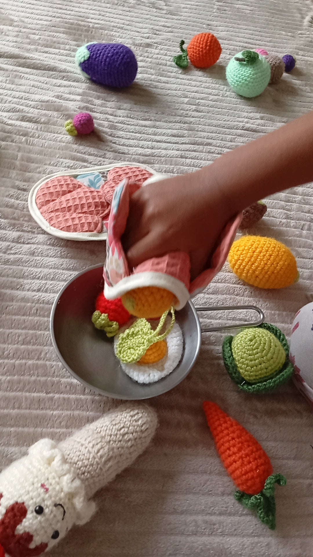 Gants Coquillage Tigre