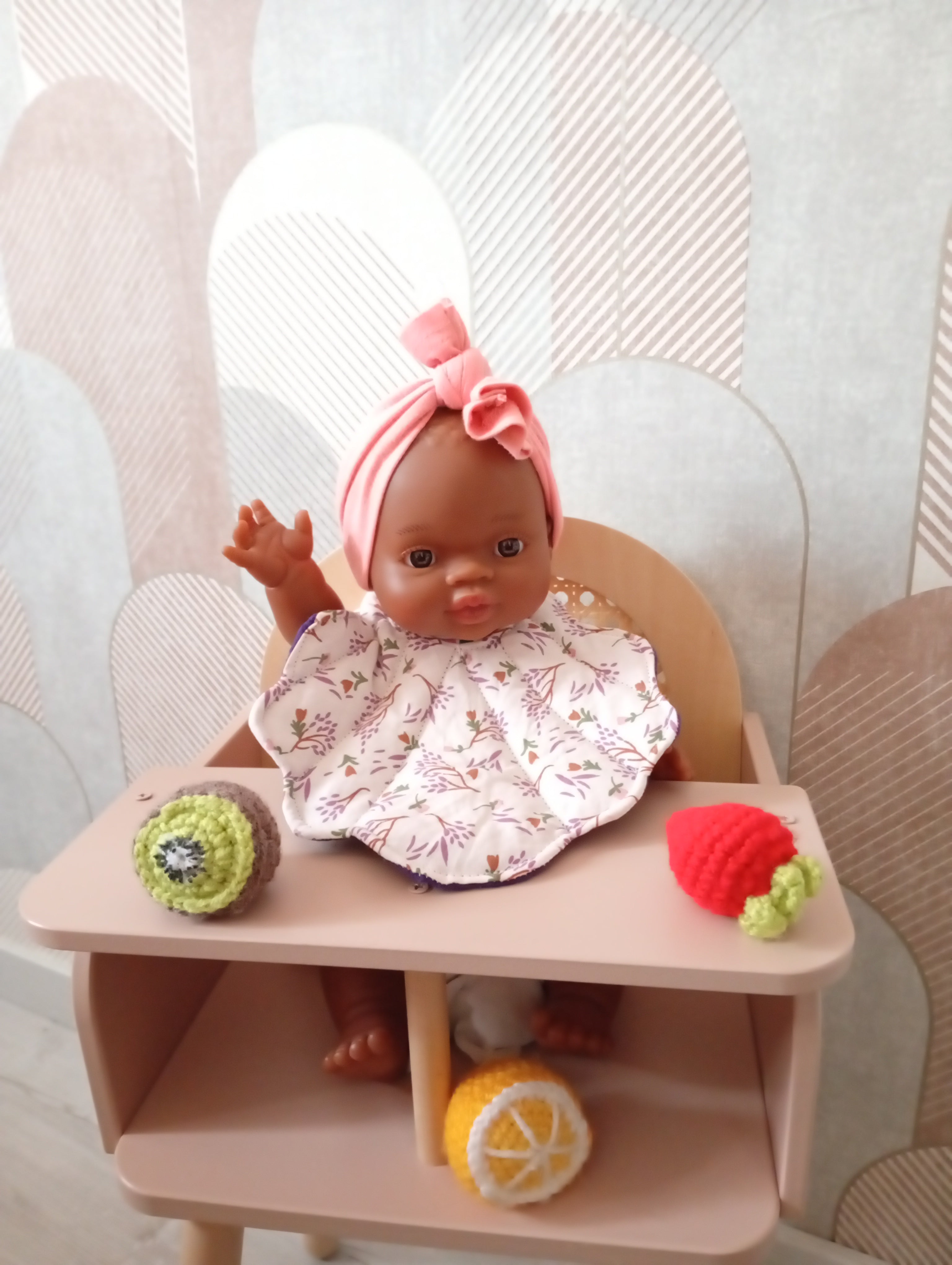 Bavoirs Coquillage Fleurie