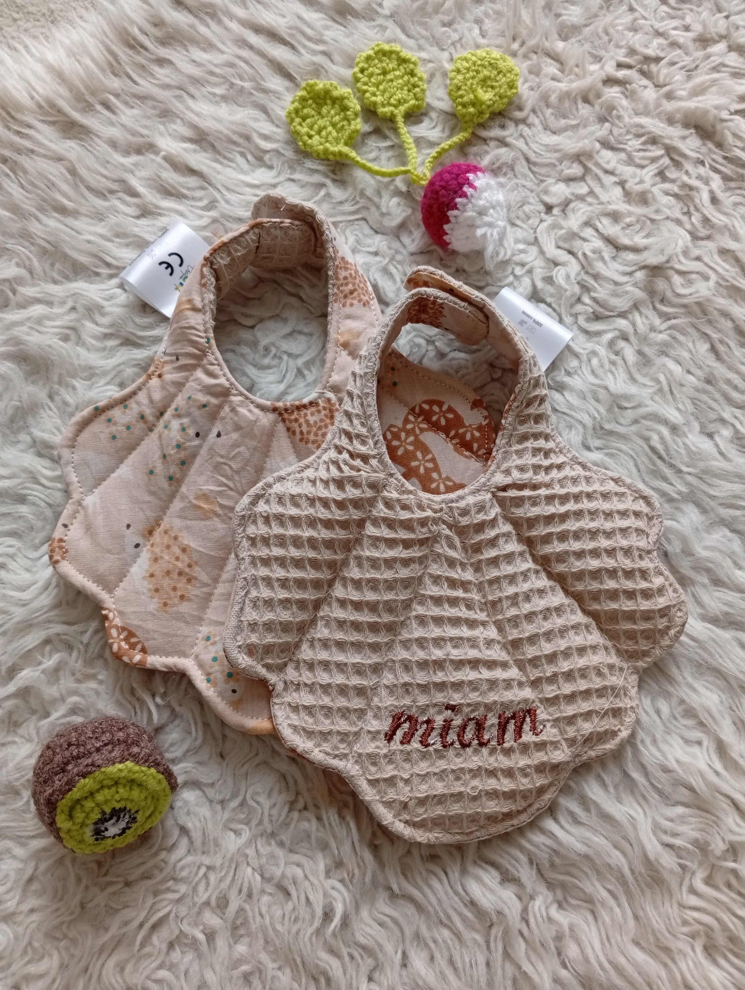 Bavoirs Coquillage Animal