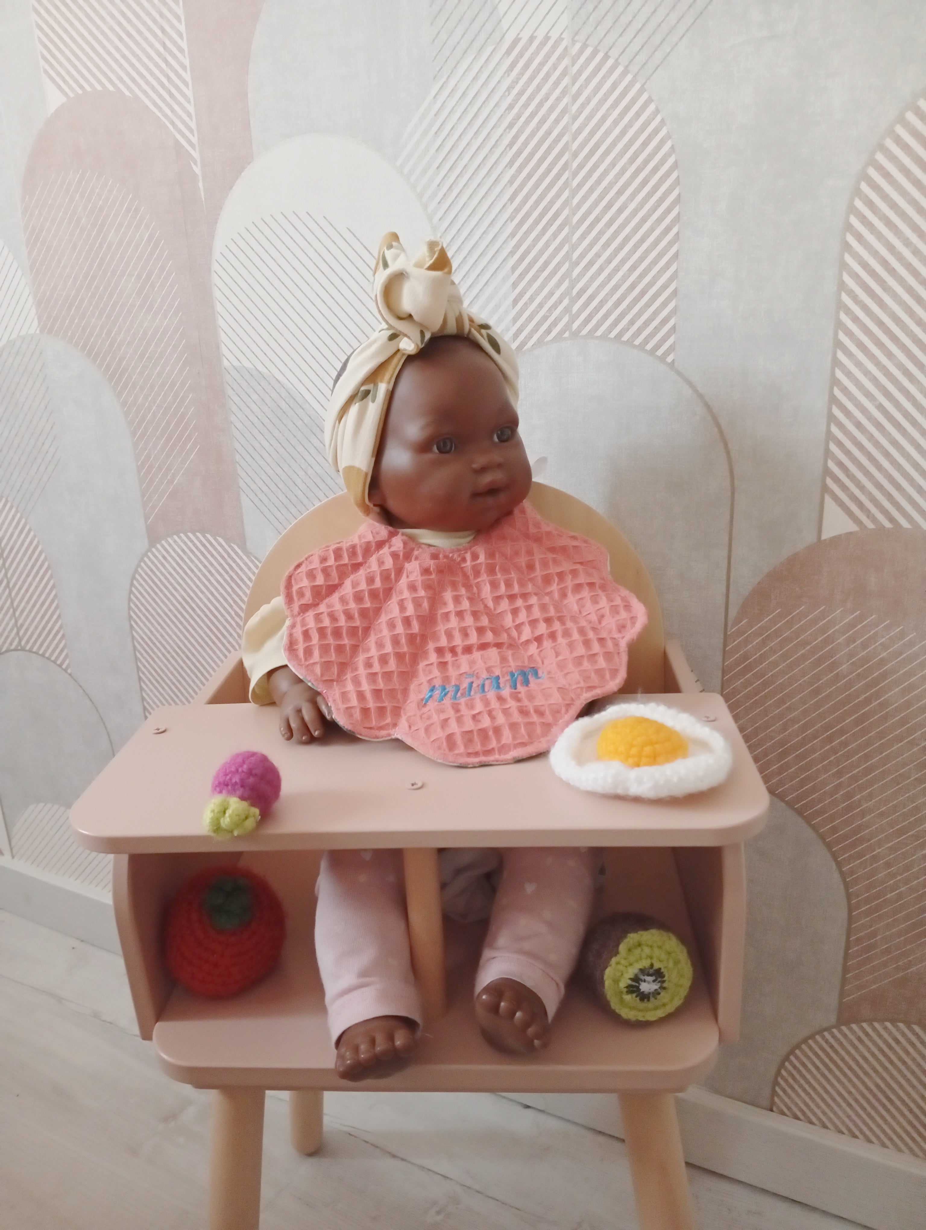 Bavoirs Coquillage Tigre