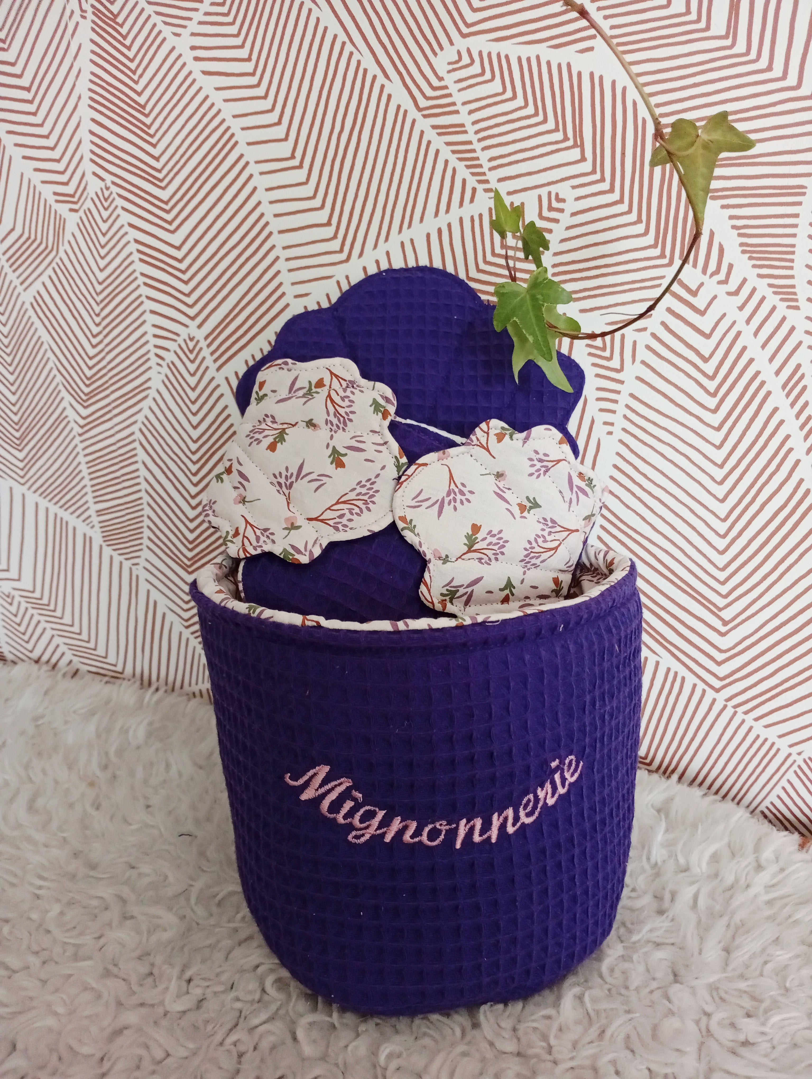 Panier Coquillage Fleurie