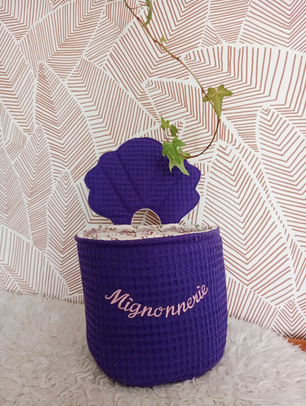 Panier Coquillage Fleurie