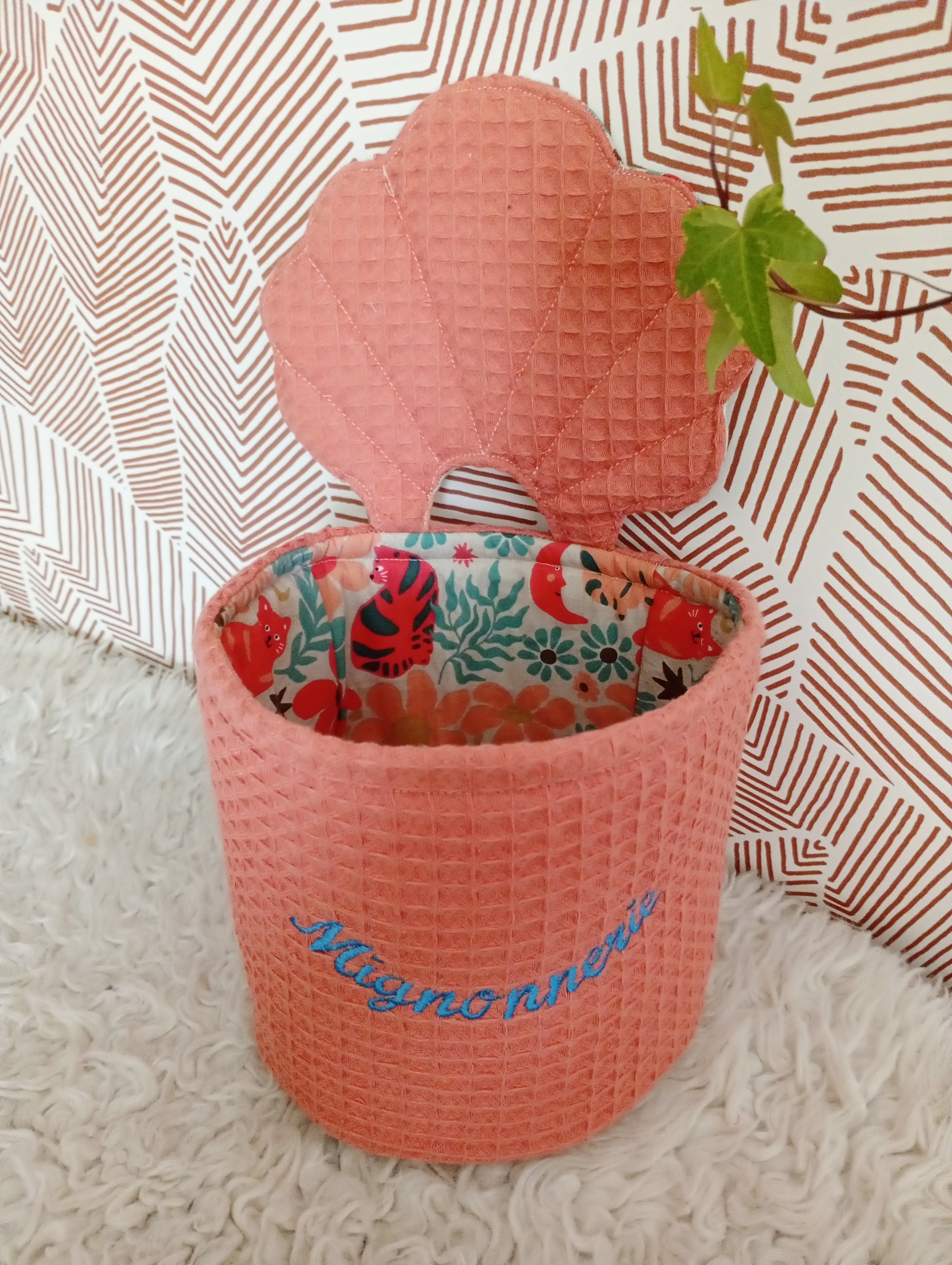 Panier Coquillage Tigre