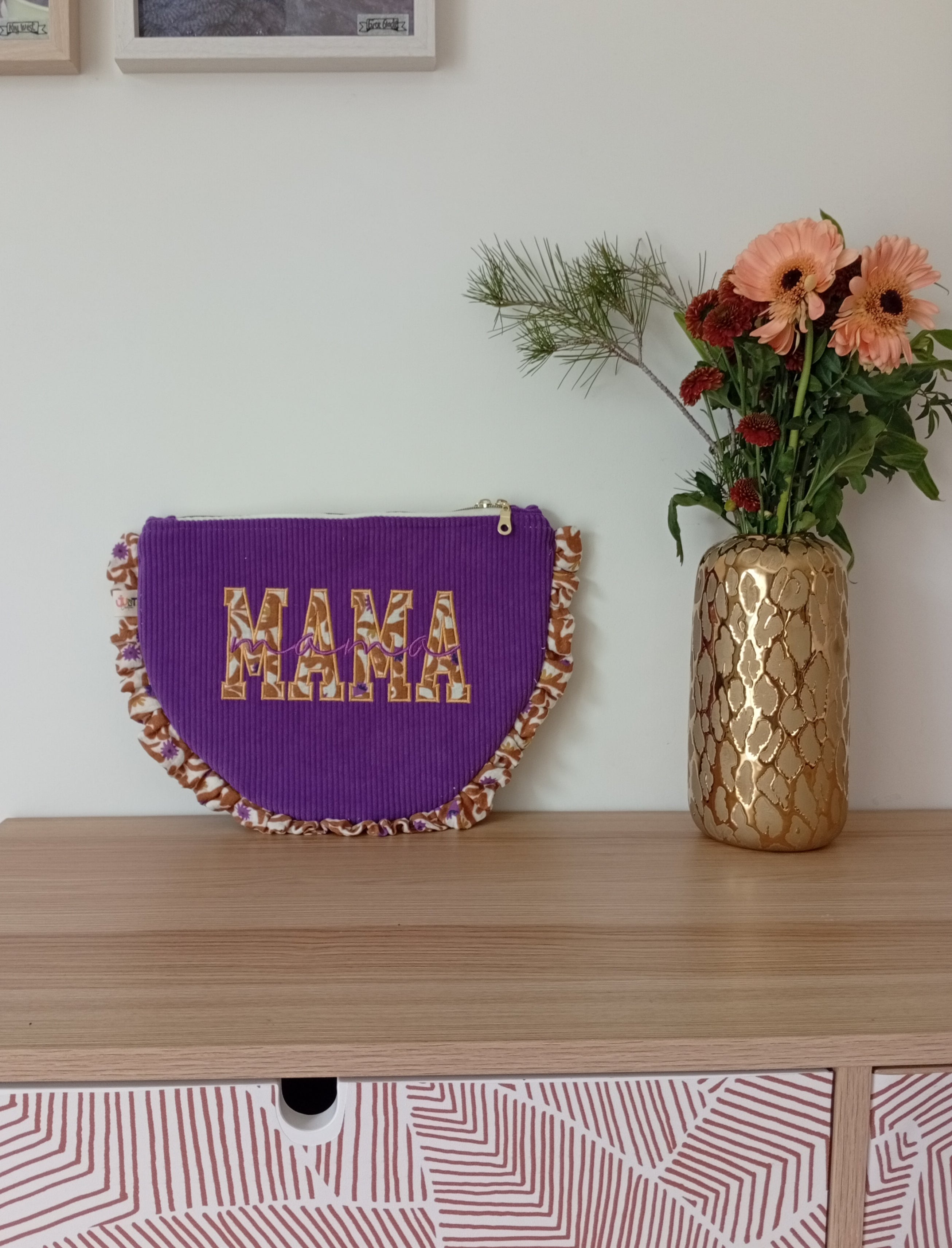 Mama Pochette en Violette