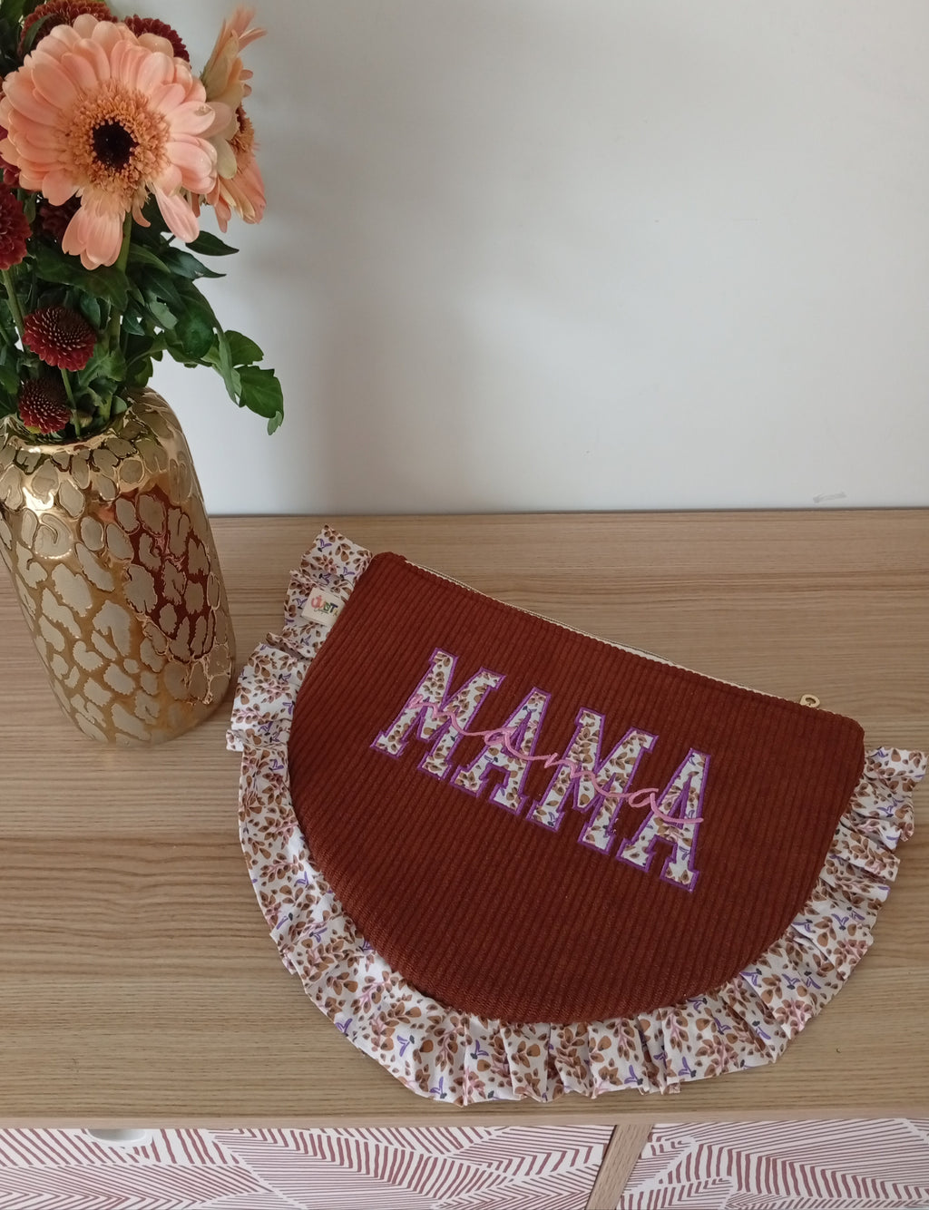 Mama Pochette en Marron