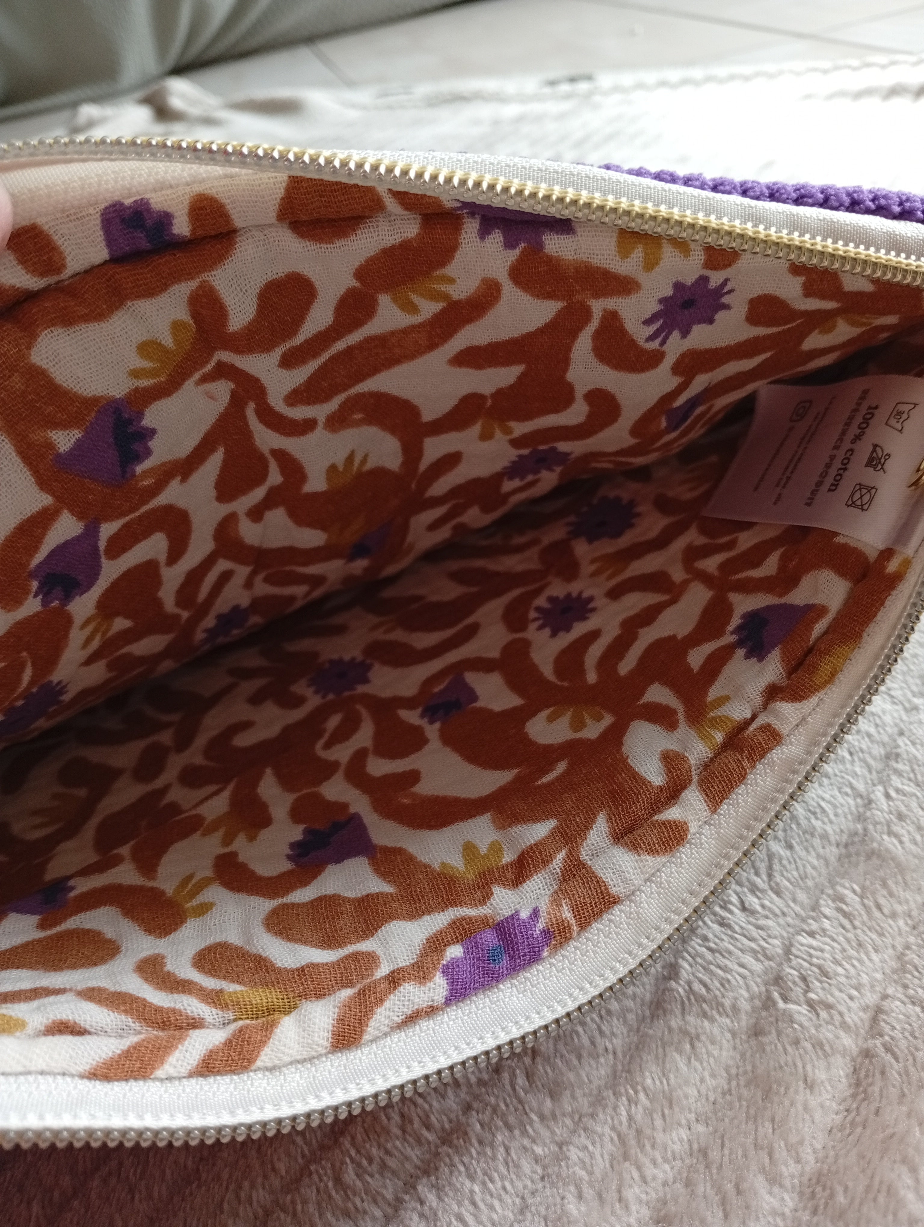 Mama Pochette en Violette