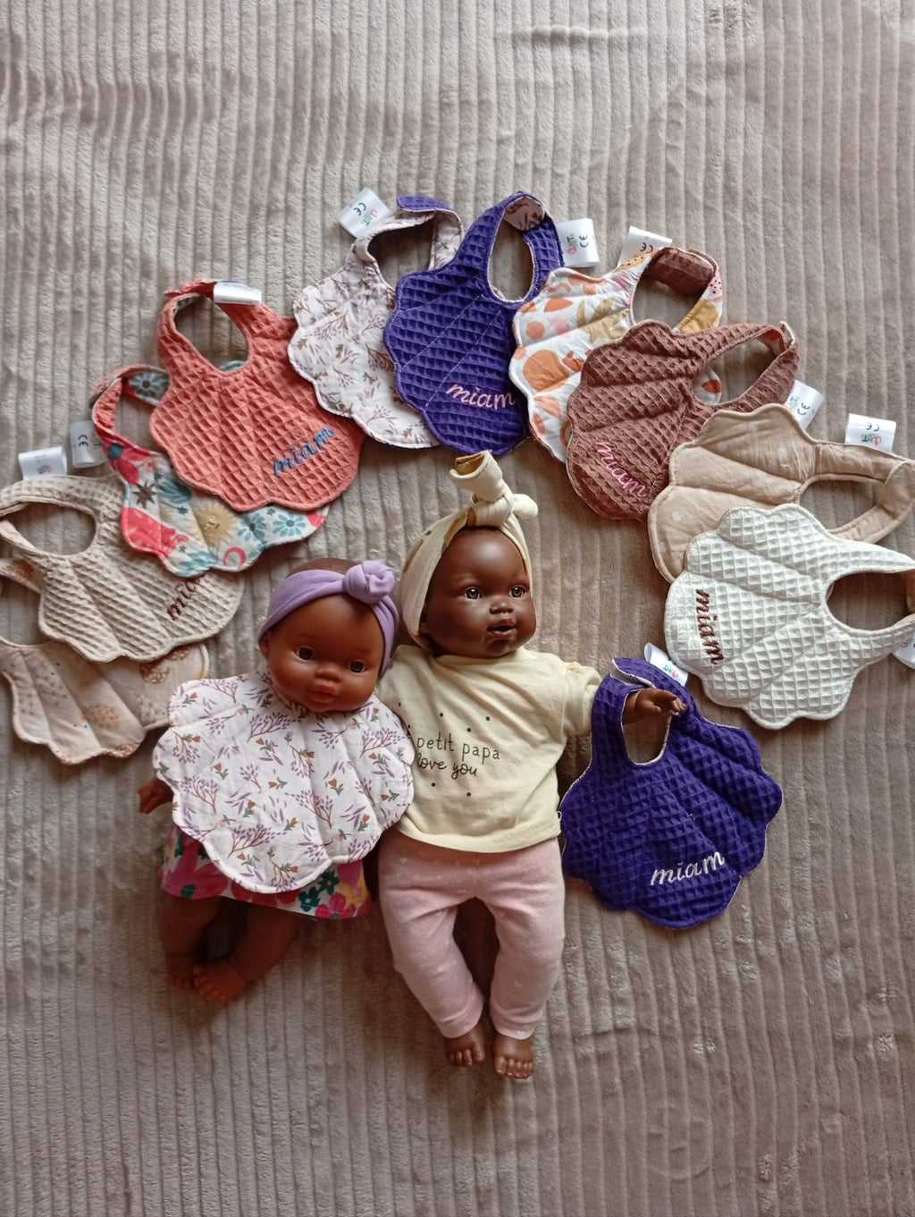 Bavoirs Coquillage Fruitée