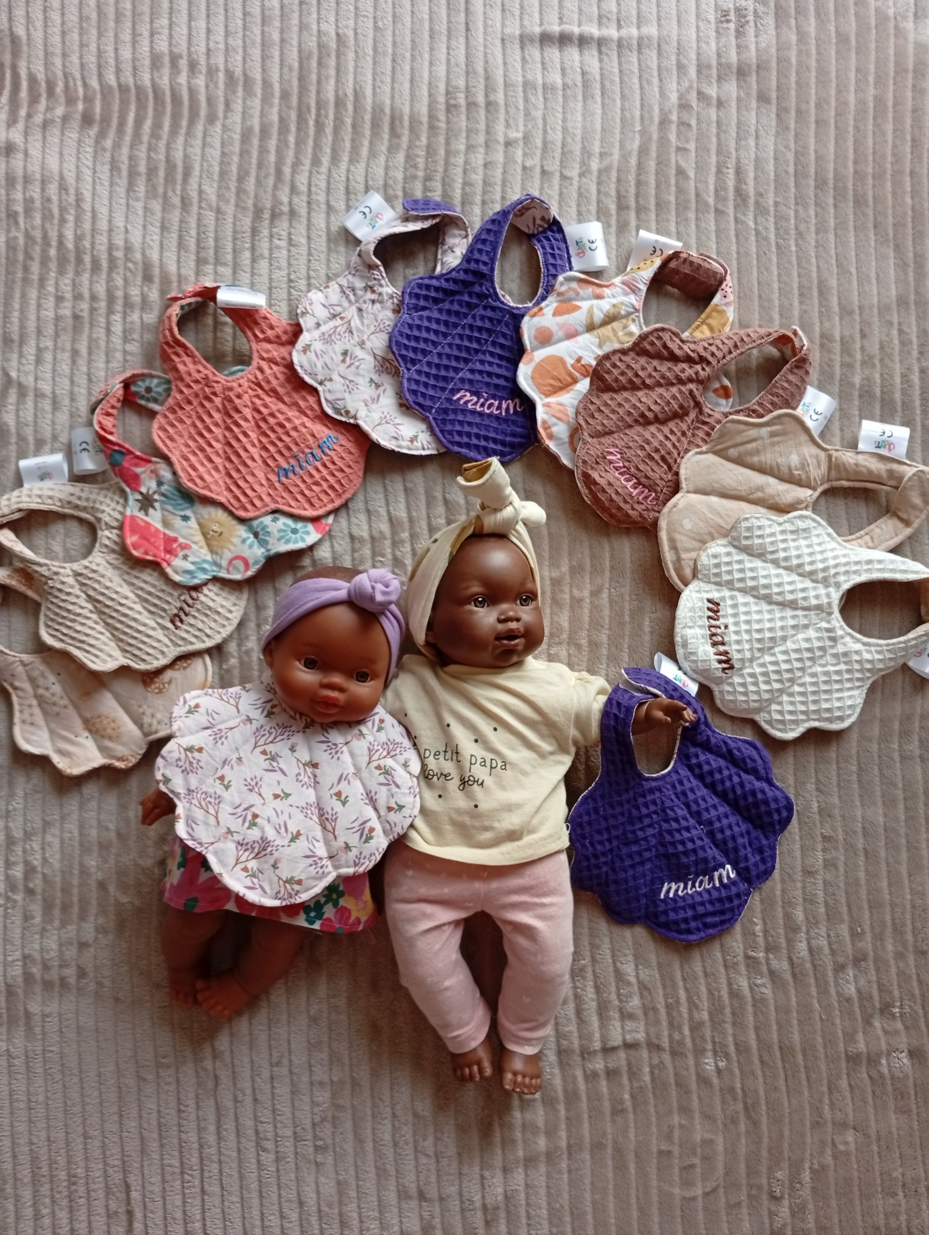 Bavoirs Coquillage Fruitée