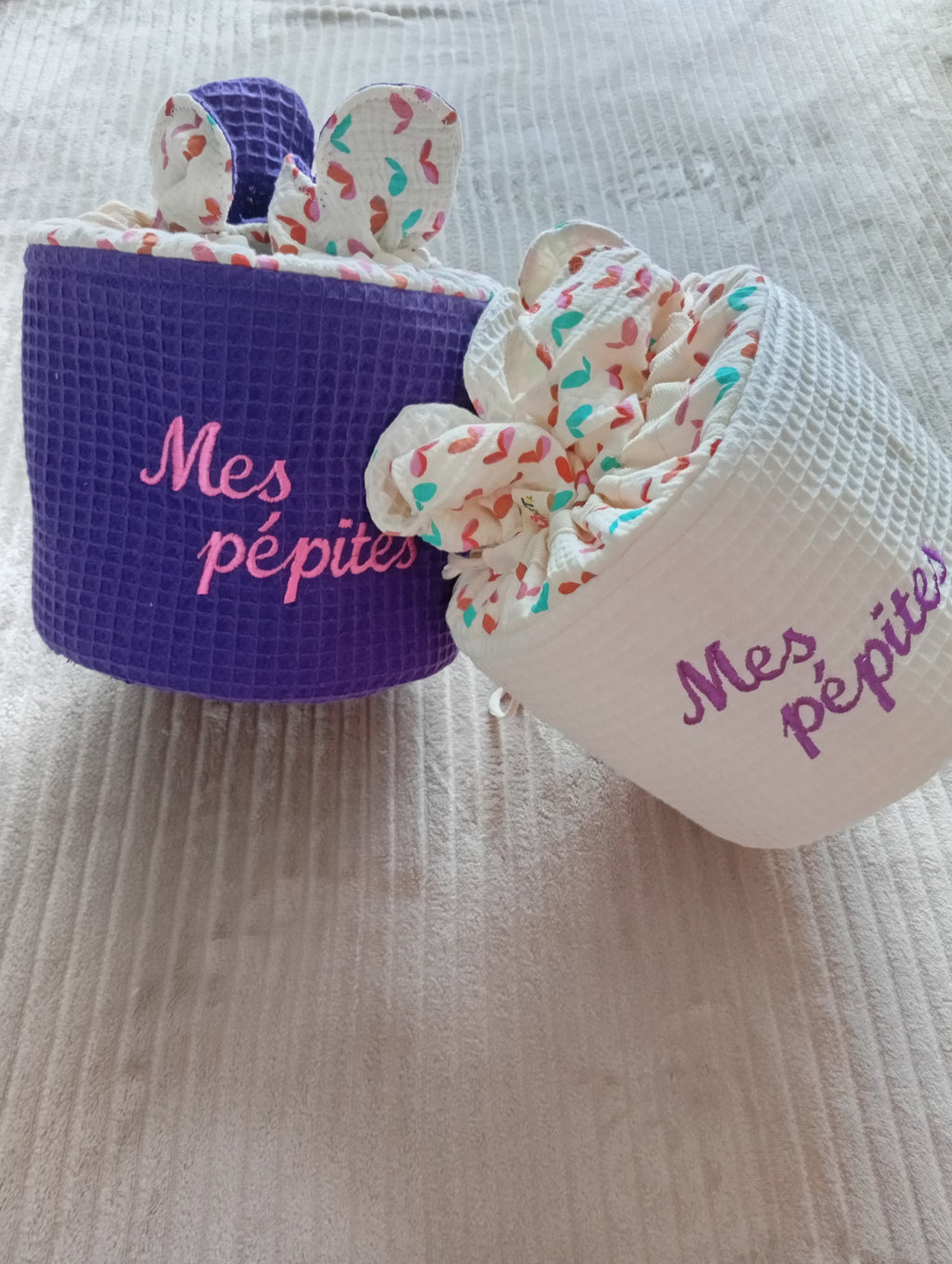 Pochon " Mes Pépites "en Violet