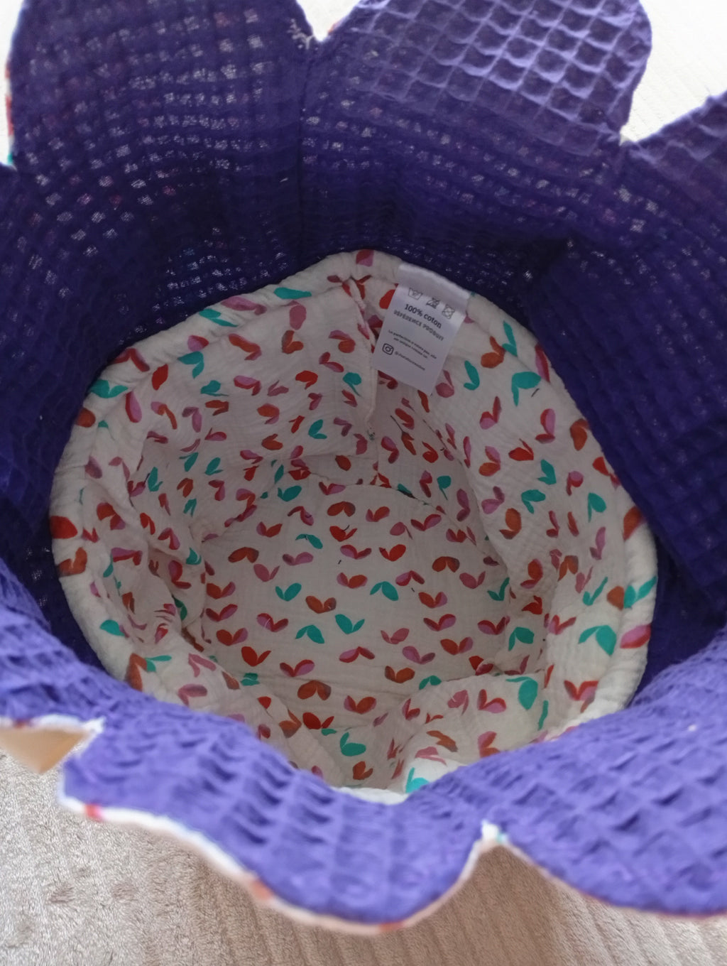 Pochon " Mes Pépites "en Violet