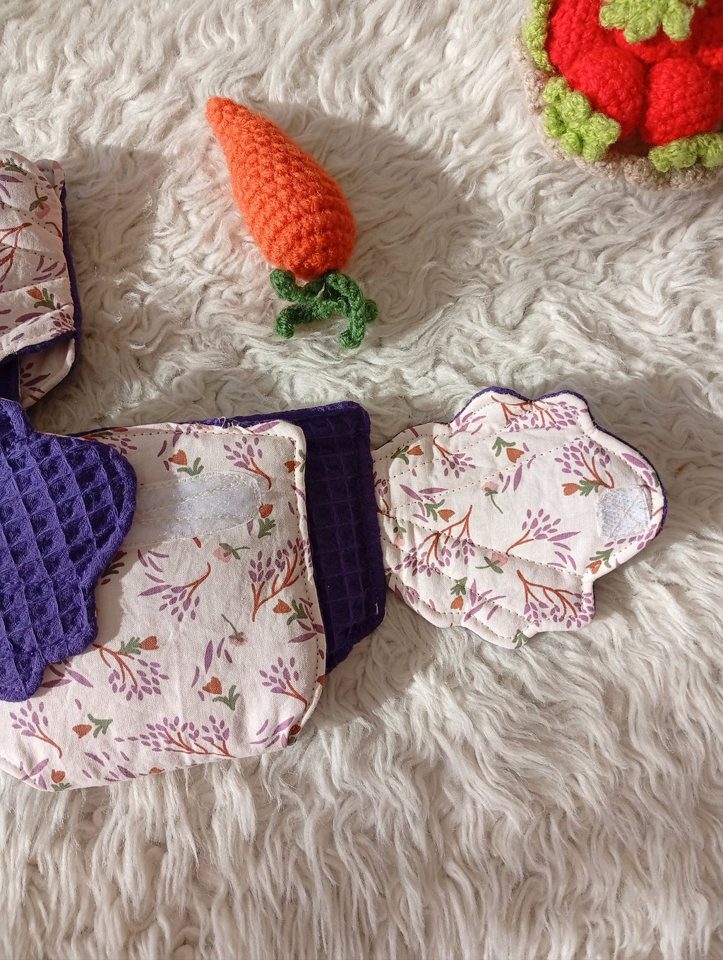 Couches Coquillage Fleurie