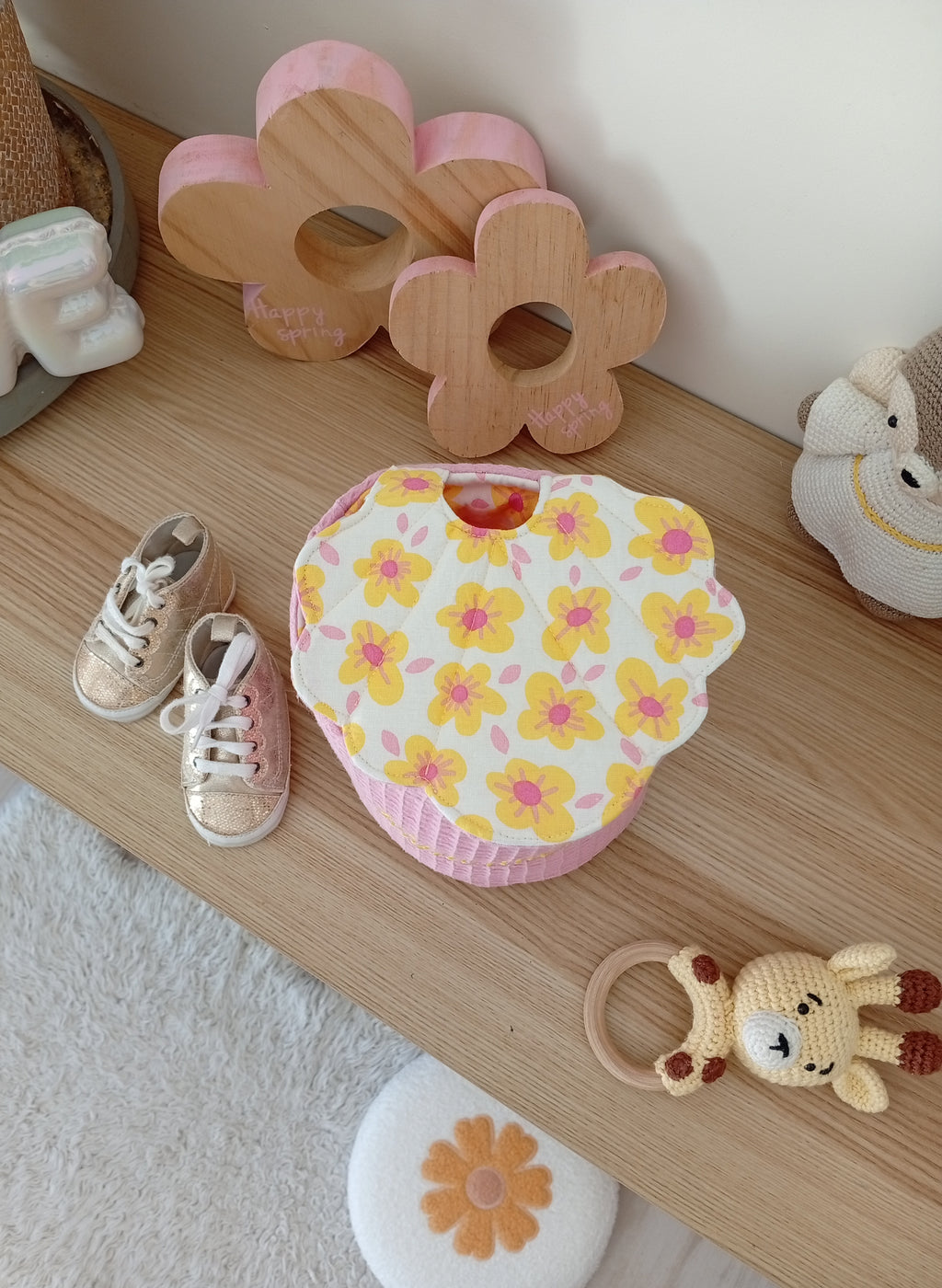 Panier Coquillage Fleurie