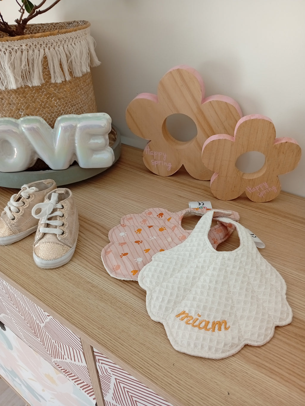 Bavoirs Coquillage | Pattes