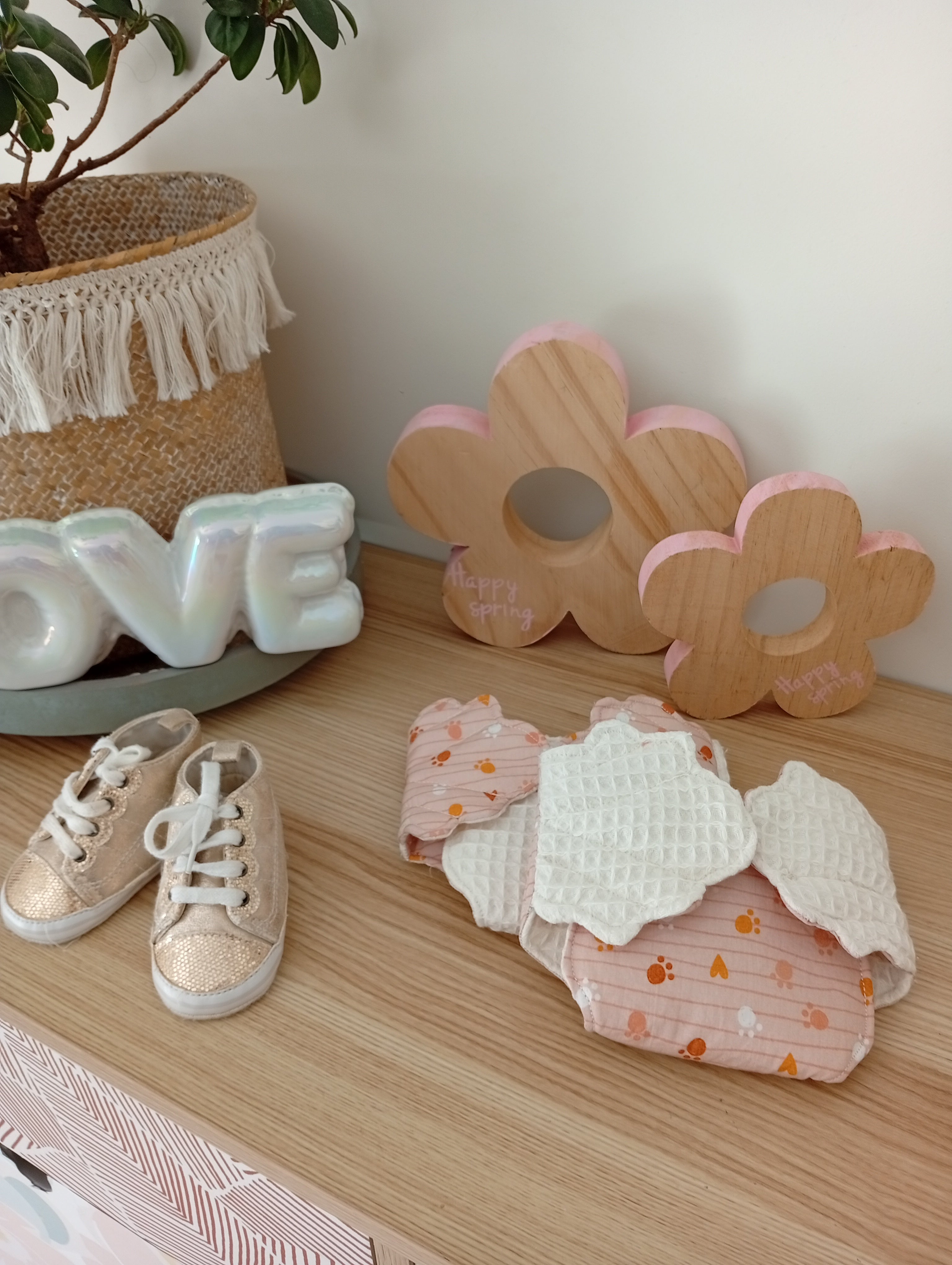 Couches Coquillage | Pattes