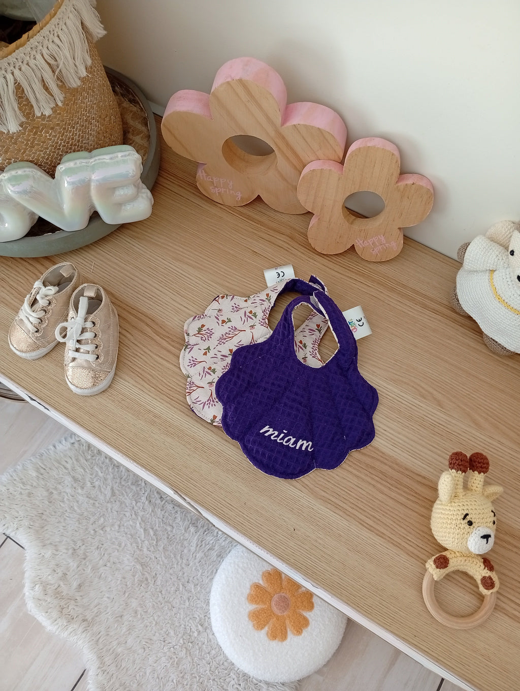 Bavoirs Coquillage | Eglantine