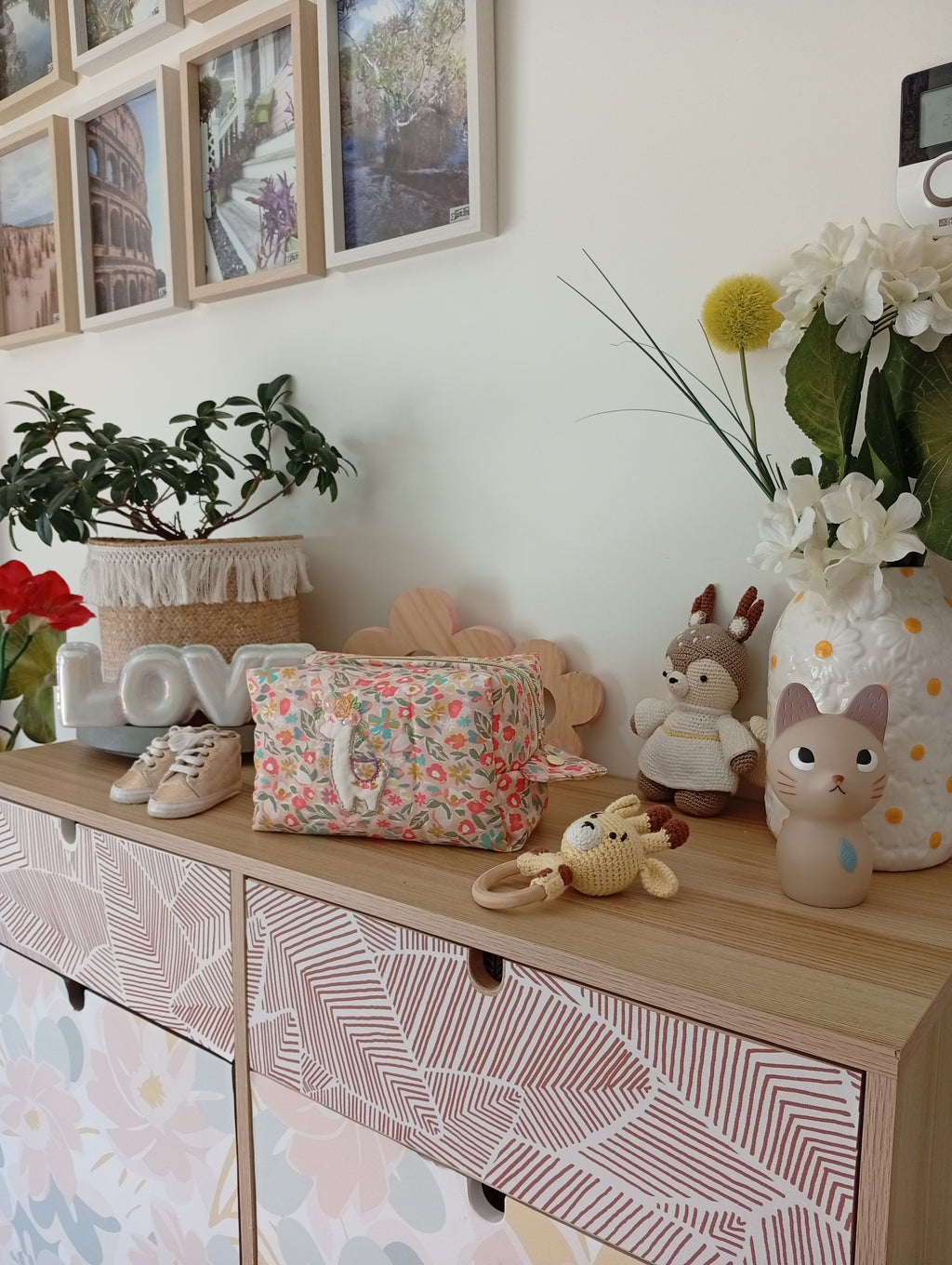 Trousse Coquillage Lama | Janet Rose