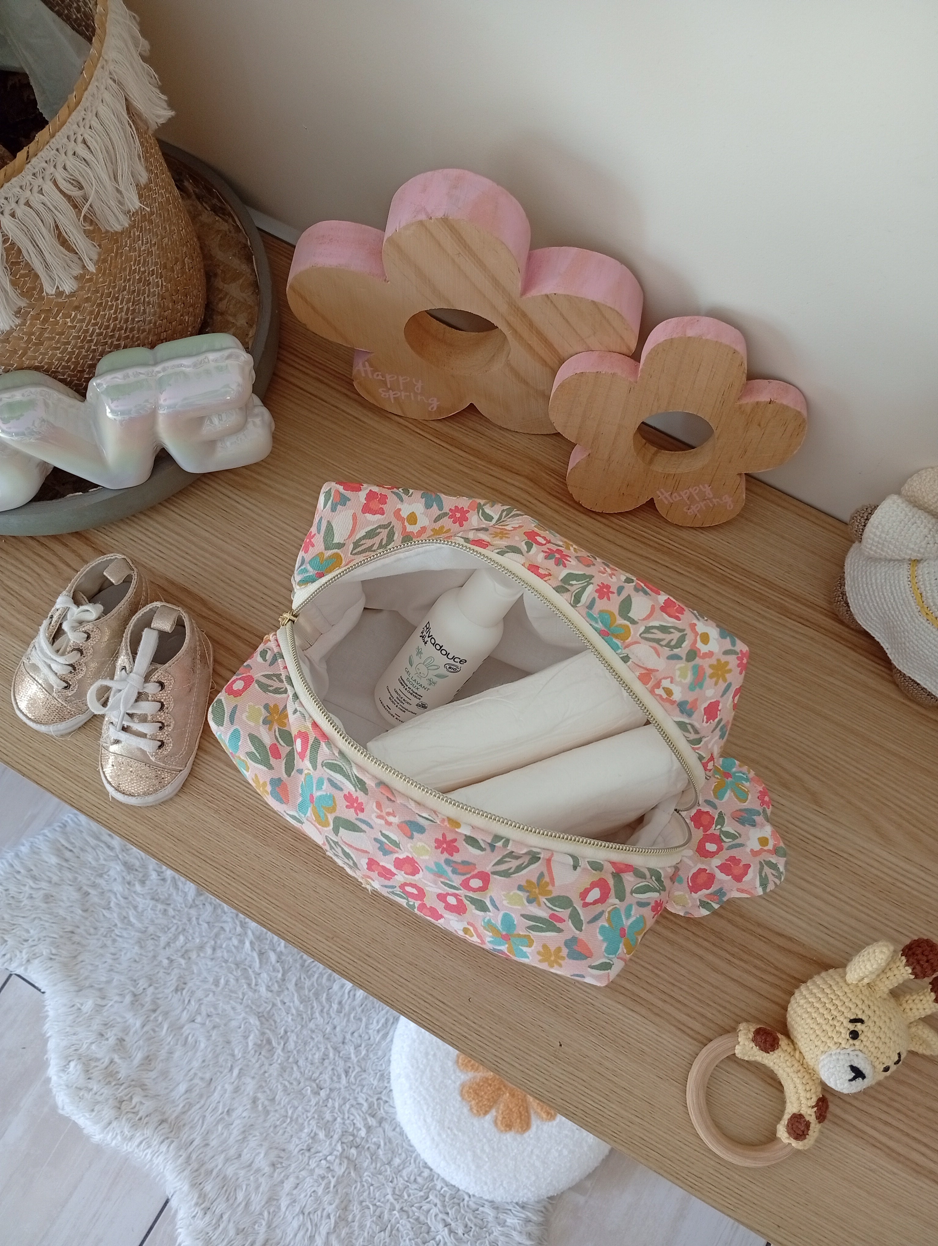 Trousse Coquillage Lama | Janet Rose