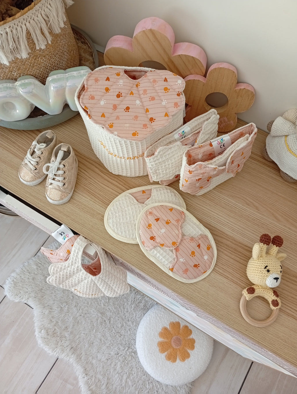 Couches Coquillage | Pattes