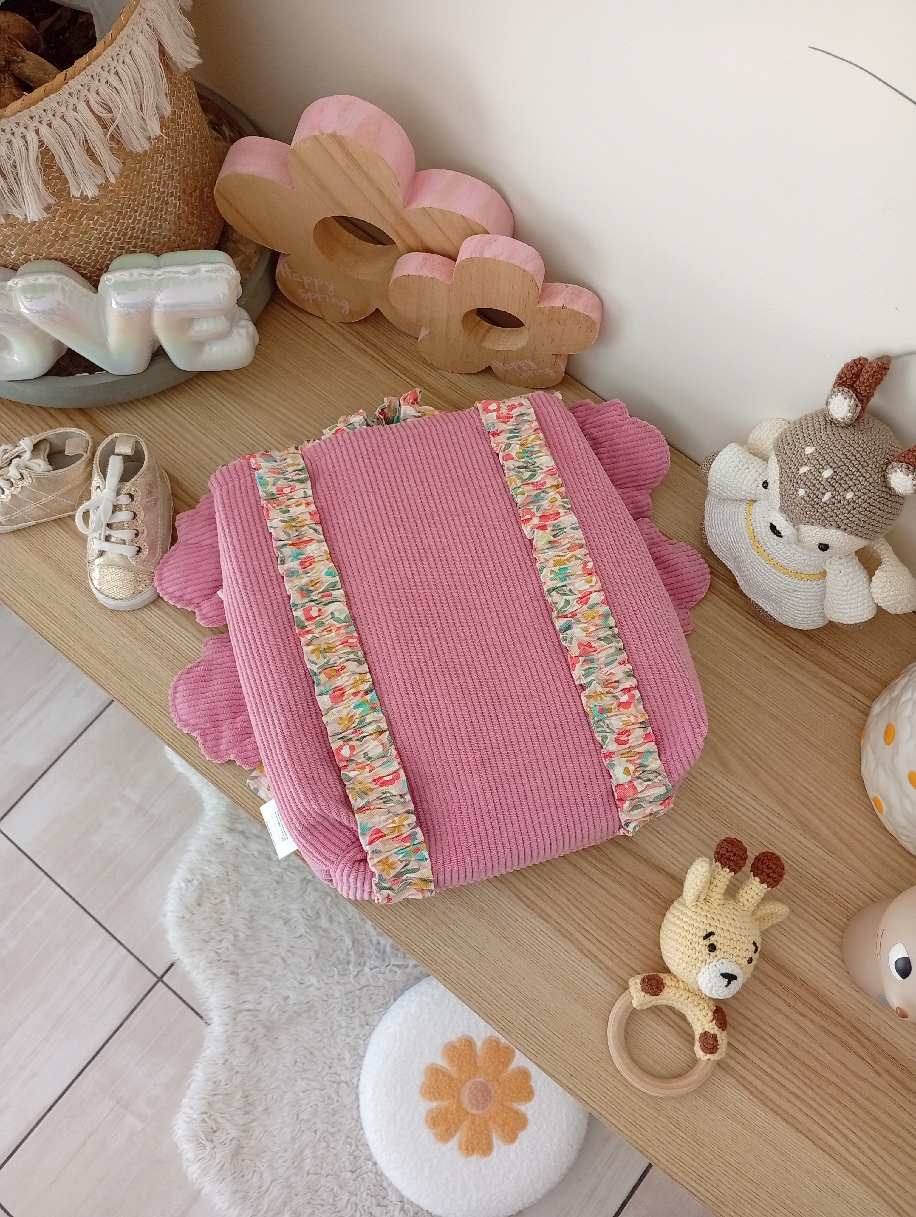 Le 1er sac de demoiselle Lama | Rose - Janet Rose
