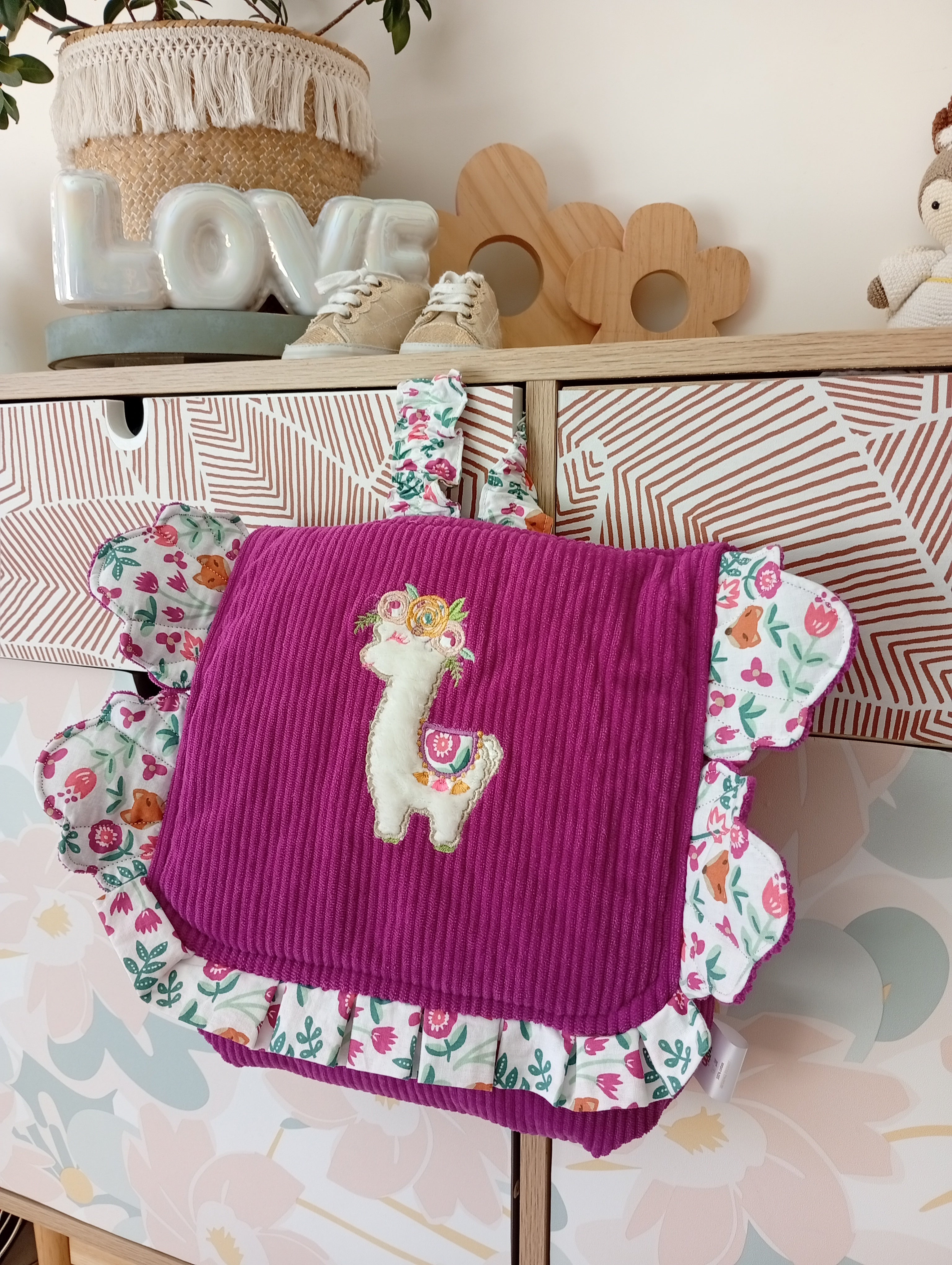 Le 1er sac de demoiselle Lama | Cyclamen - Renard