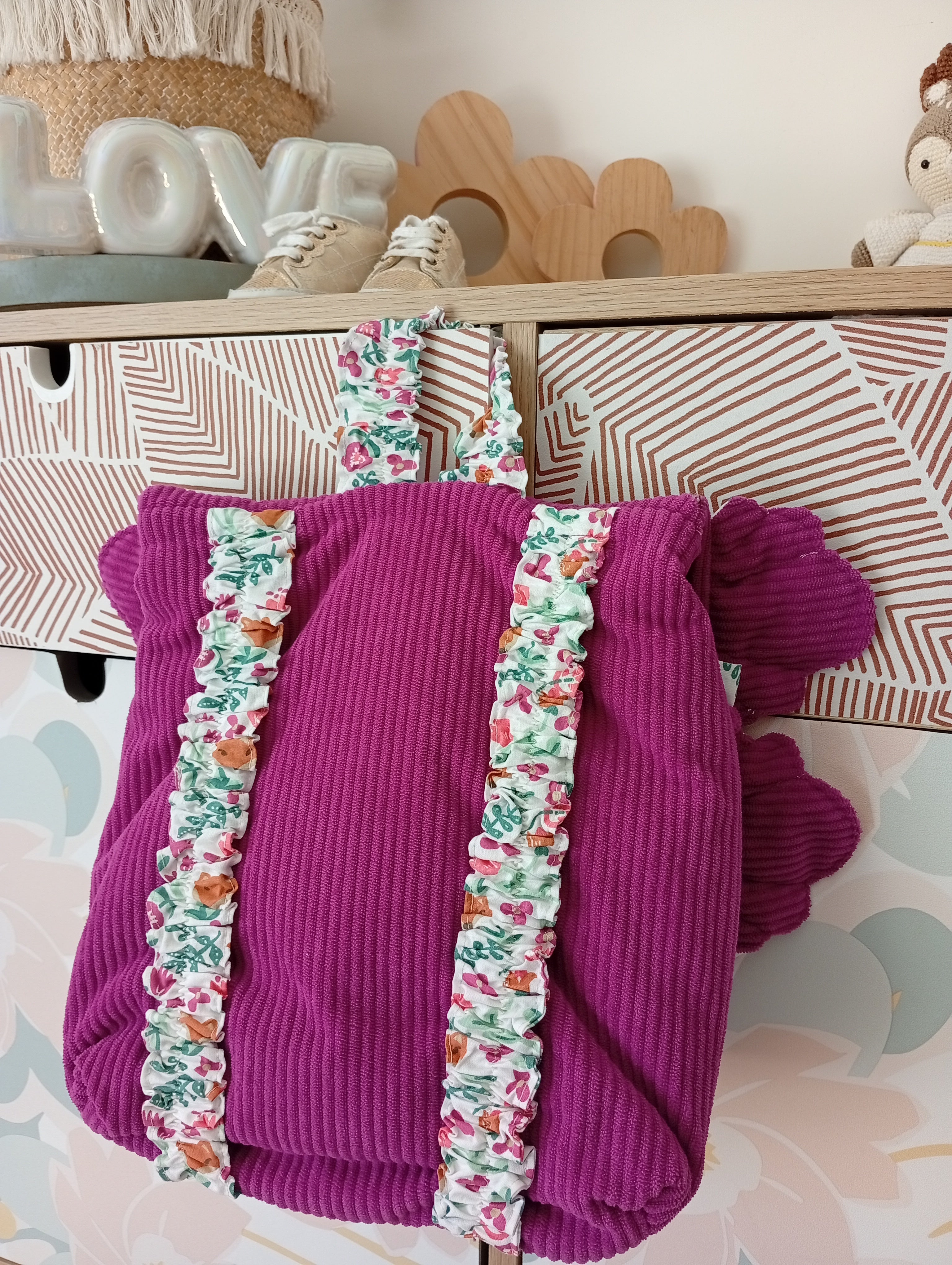 Le 1er sac de demoiselle Lama | Cyclamen - Renard