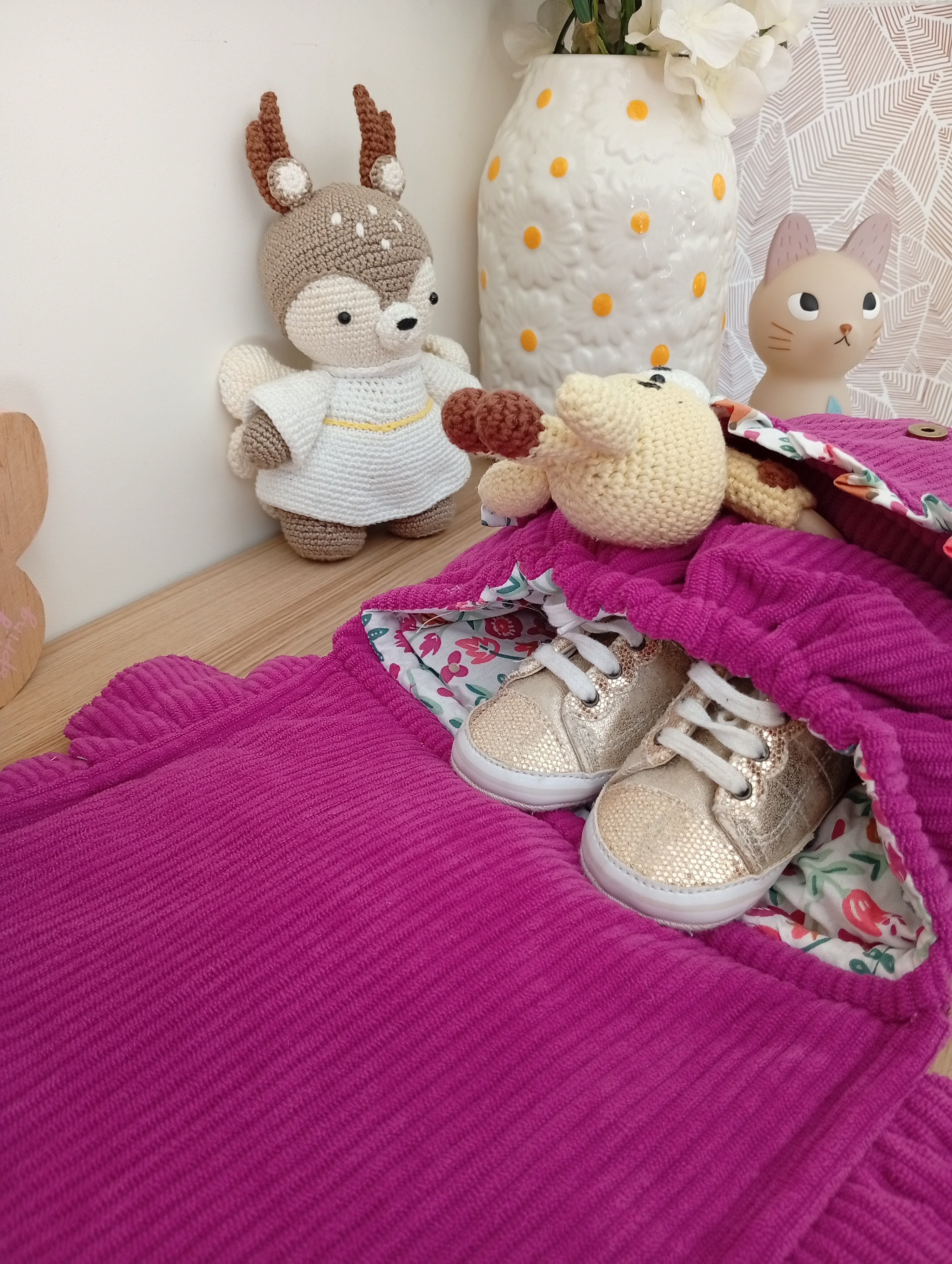 Le 1er sac de demoiselle Lama | Cyclamen - Renard