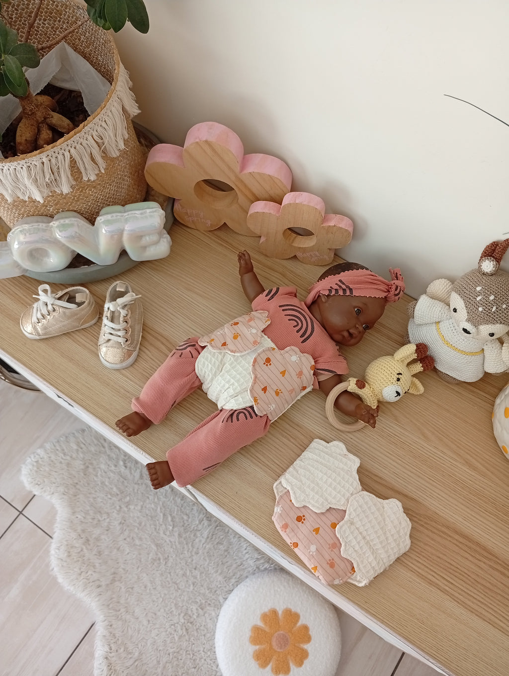 Couches Coquillage | Pattes