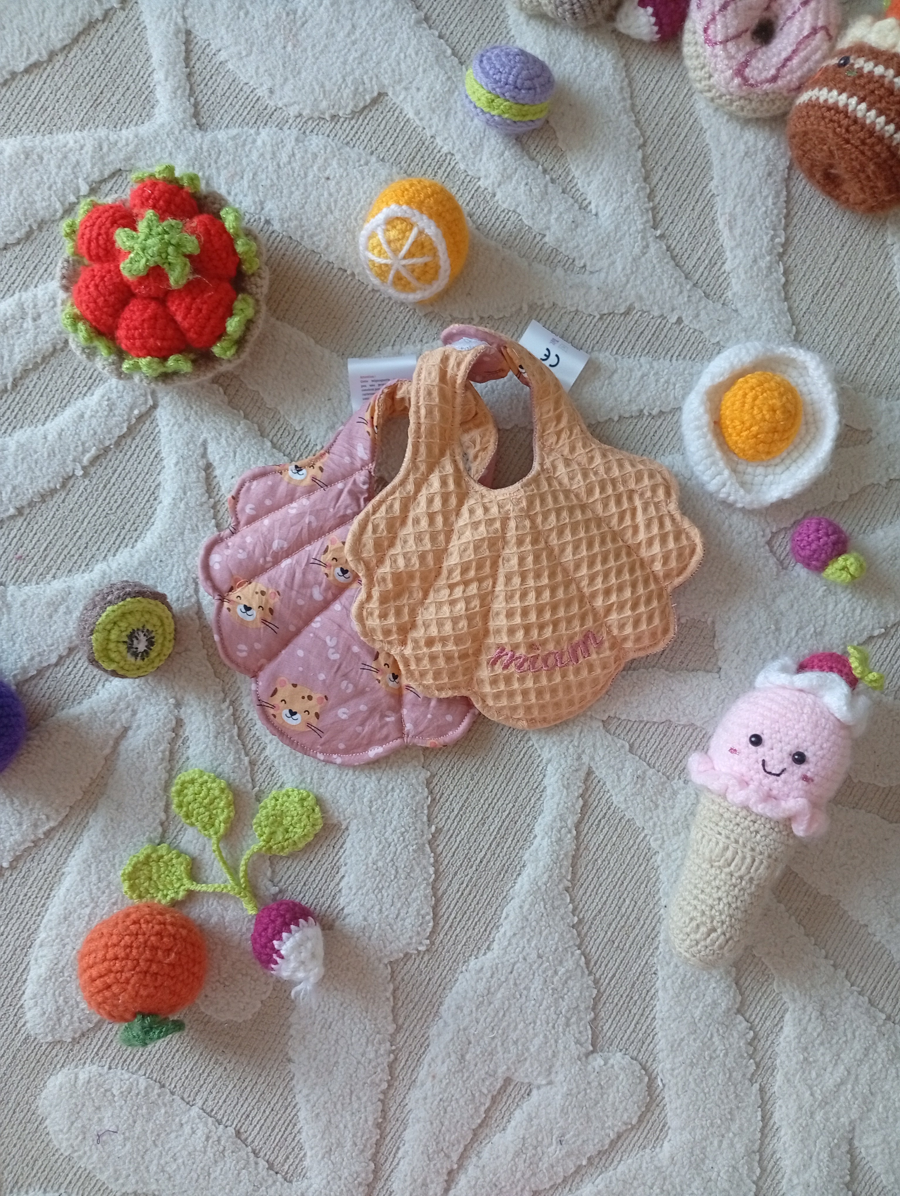 Bavoirs Coquillage Animal