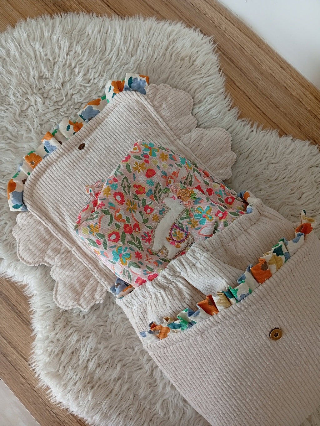 Trousse Coquillage Lama | Janet Rose