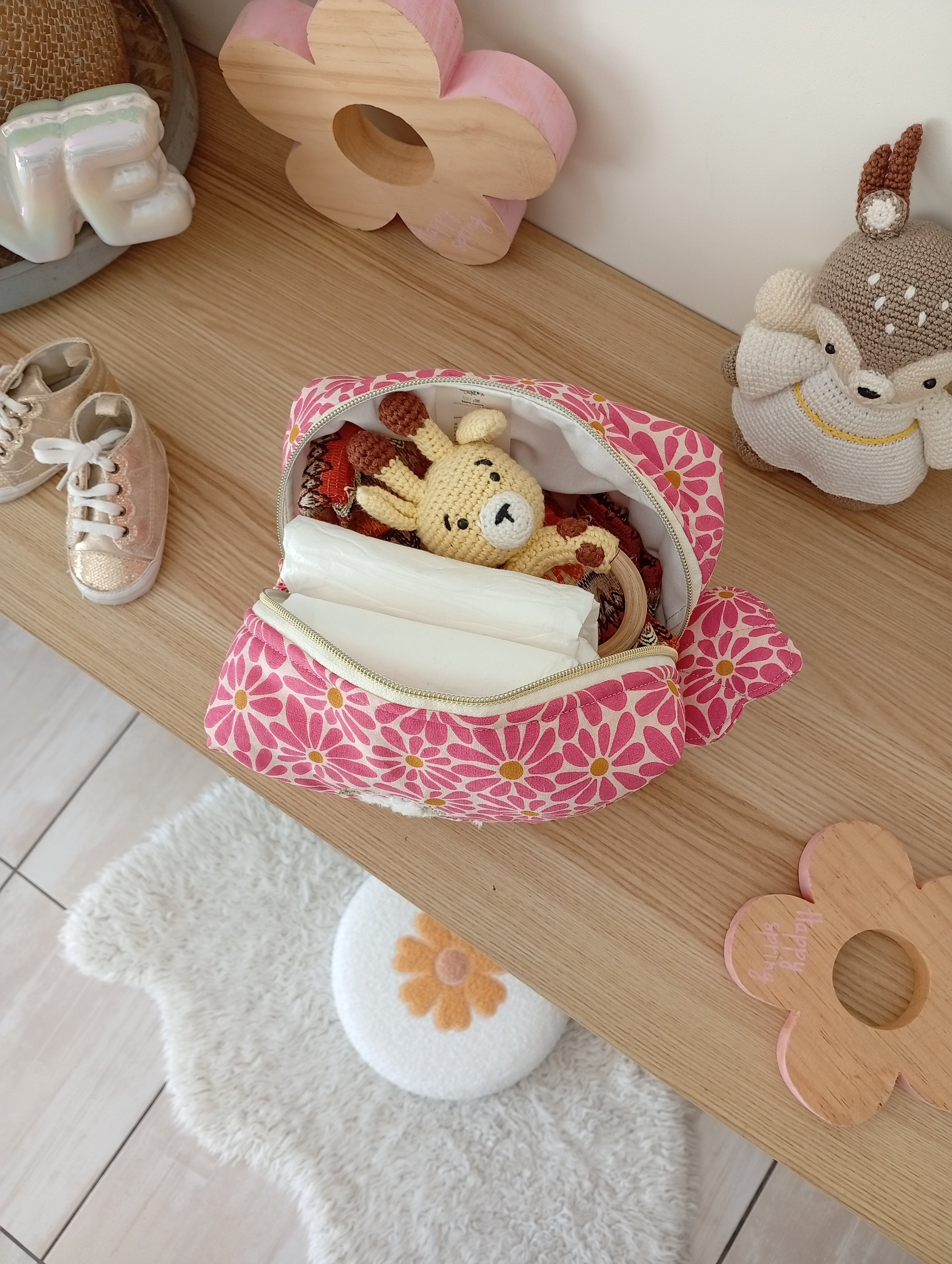 Trousse Coquillage Lama | Marguerite