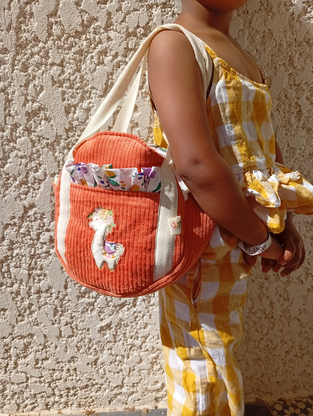 Mini Cabas | Orange - Violette