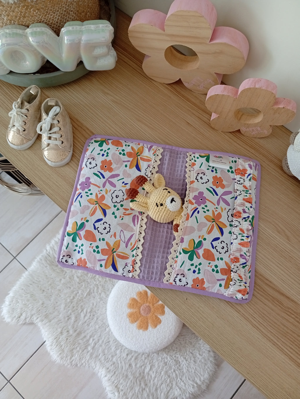Protège ton carnet | Lila-Violette