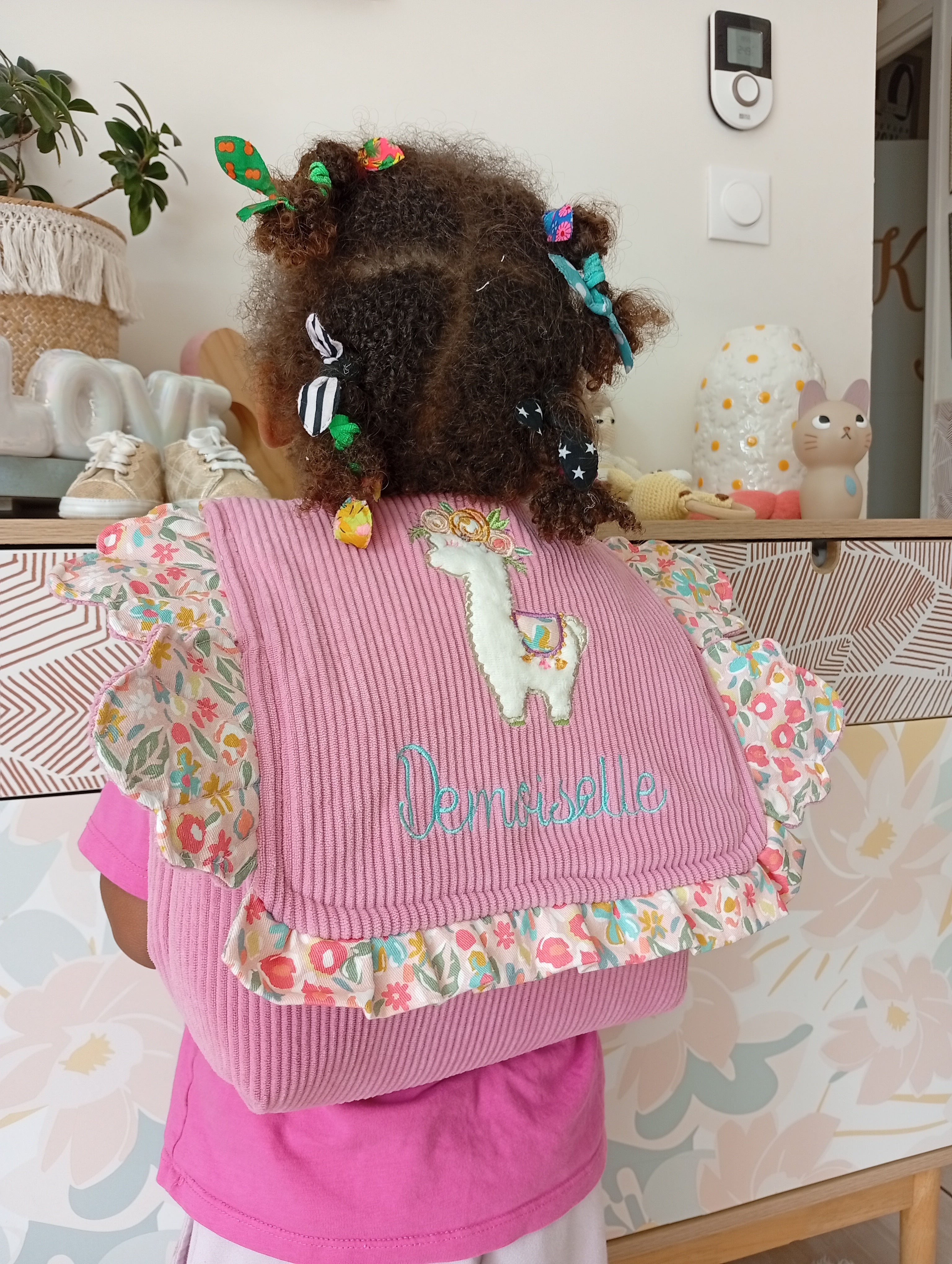 Le 1er sac de demoiselle Lama - Personnalisable