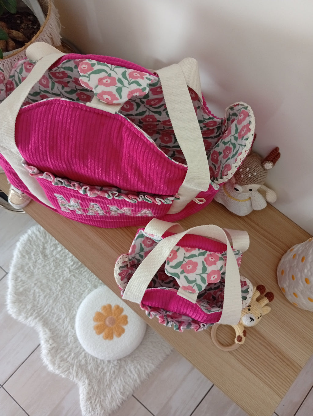 Matchy de Cabas | Fuchsia - Storia