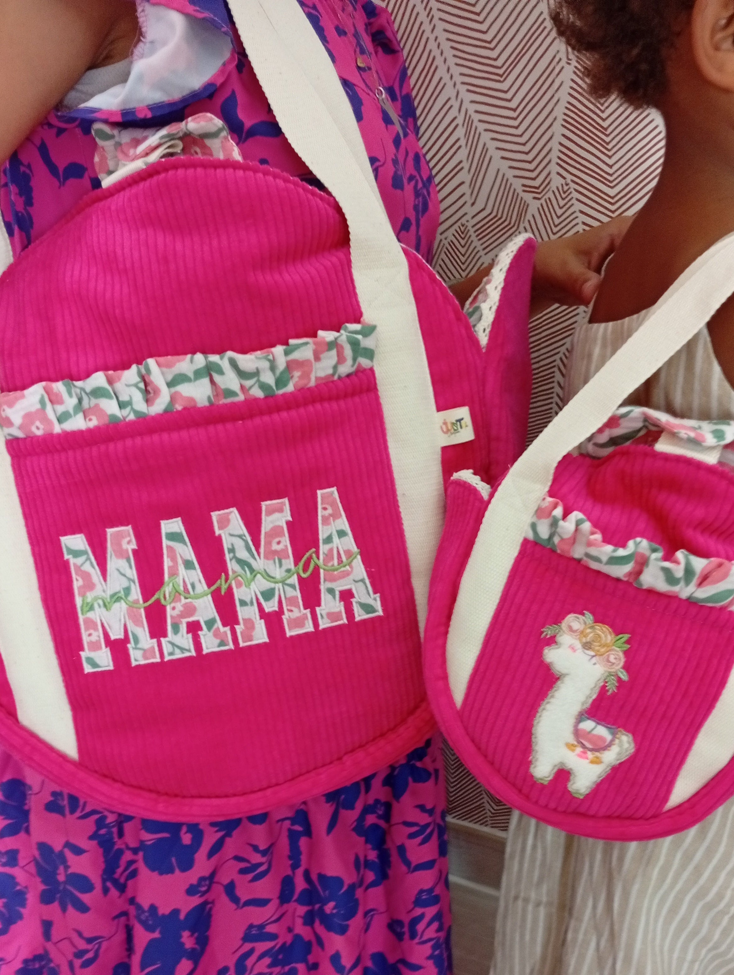 Mini Cabas | Fuchsia - Storia