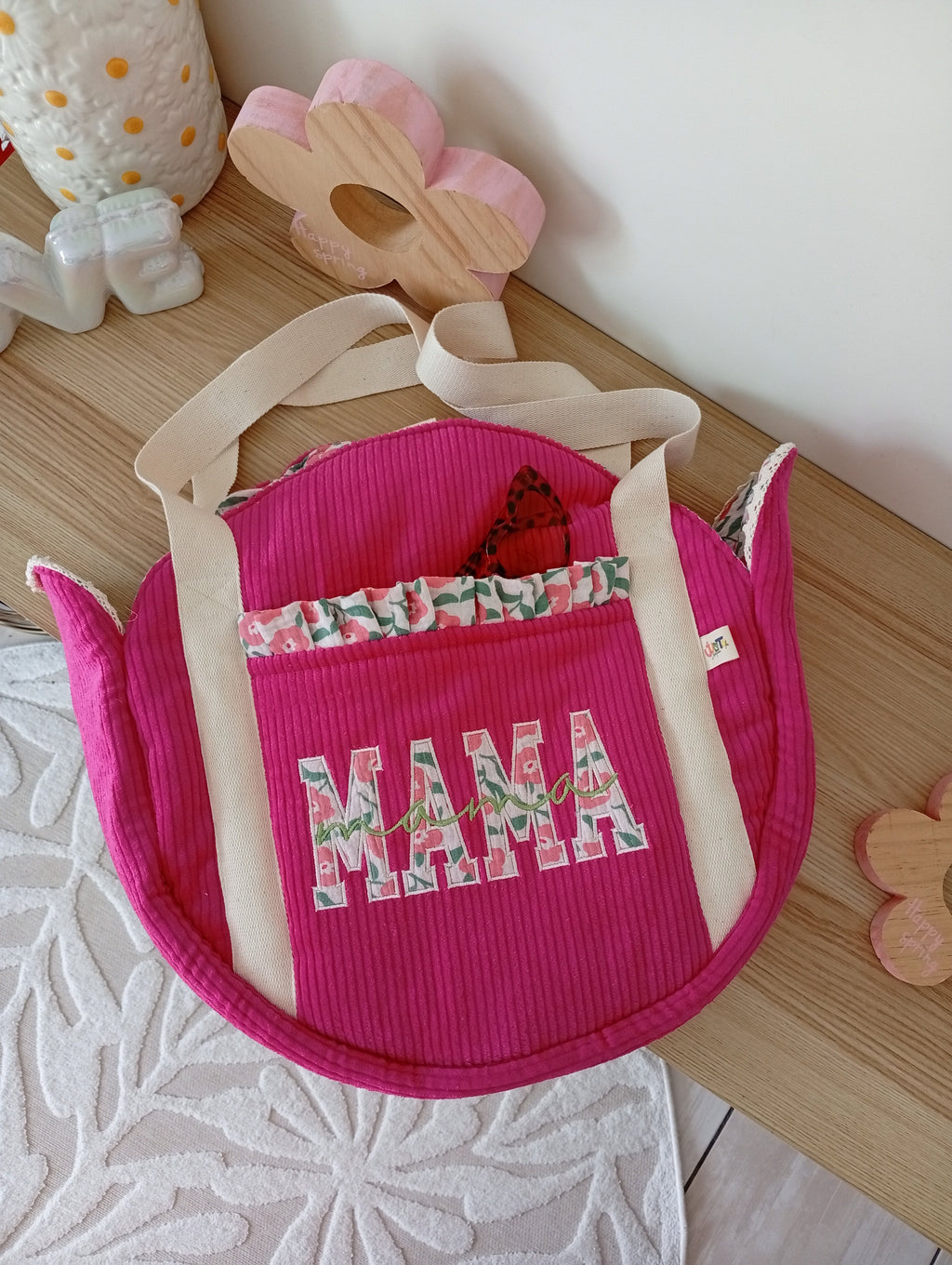 Mama Cabas Fuchsia | Storia