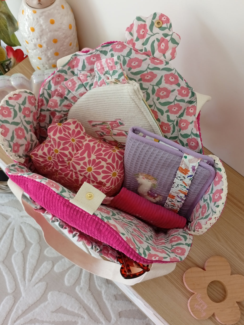 Mama Cabas Fuchsia | Storia