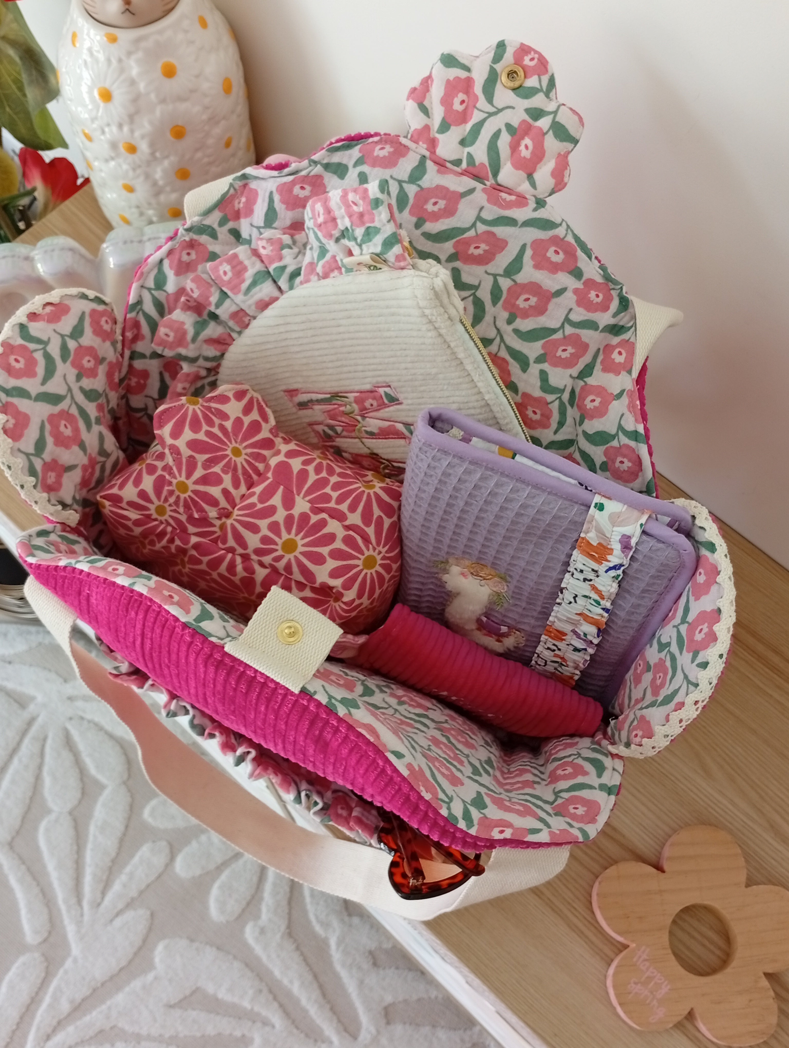 Matchy de Cabas | Fuchsia - Storia