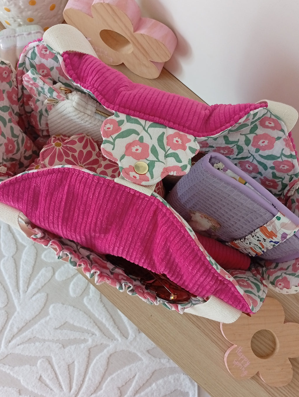 Matchy de Cabas | Fuchsia - Storia