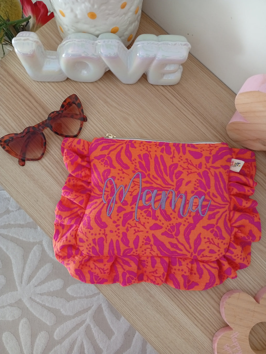 Mini Pochette | Orange Violette
