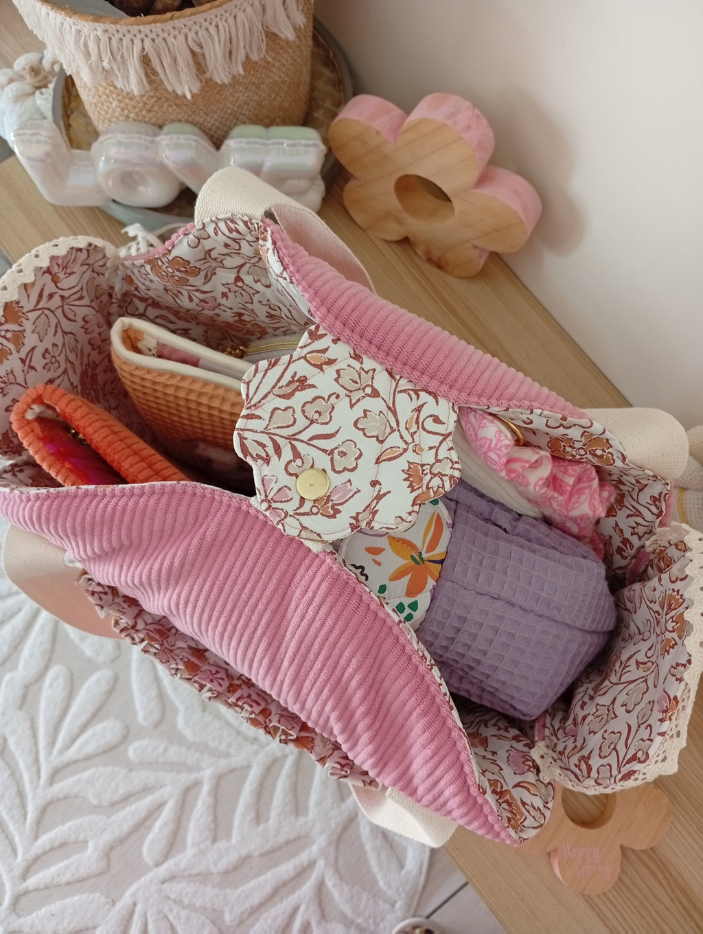 Matchy de Cabas Rose | Pastel