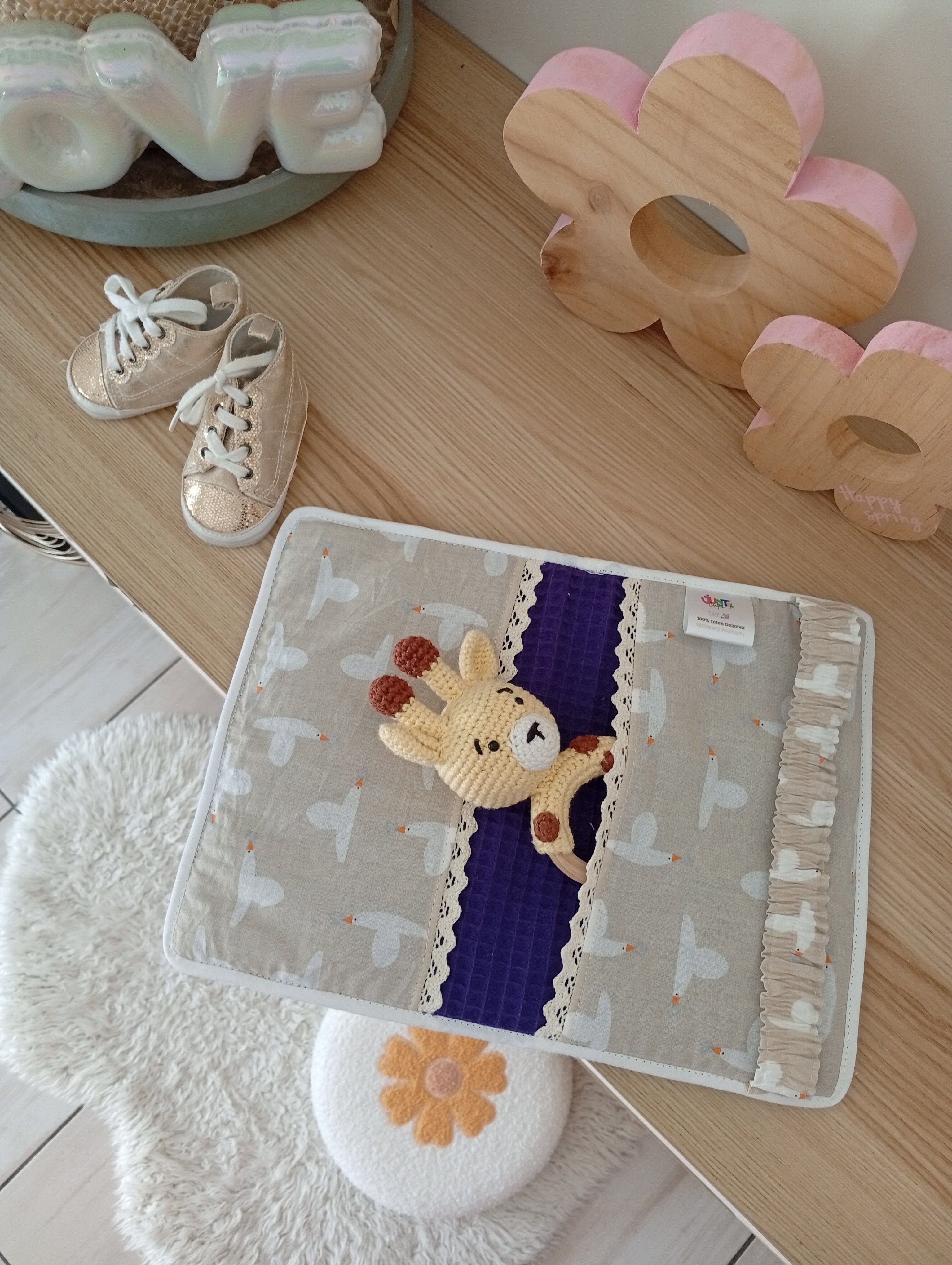Protège ton carnet  Violet Foncé | Hirondelle