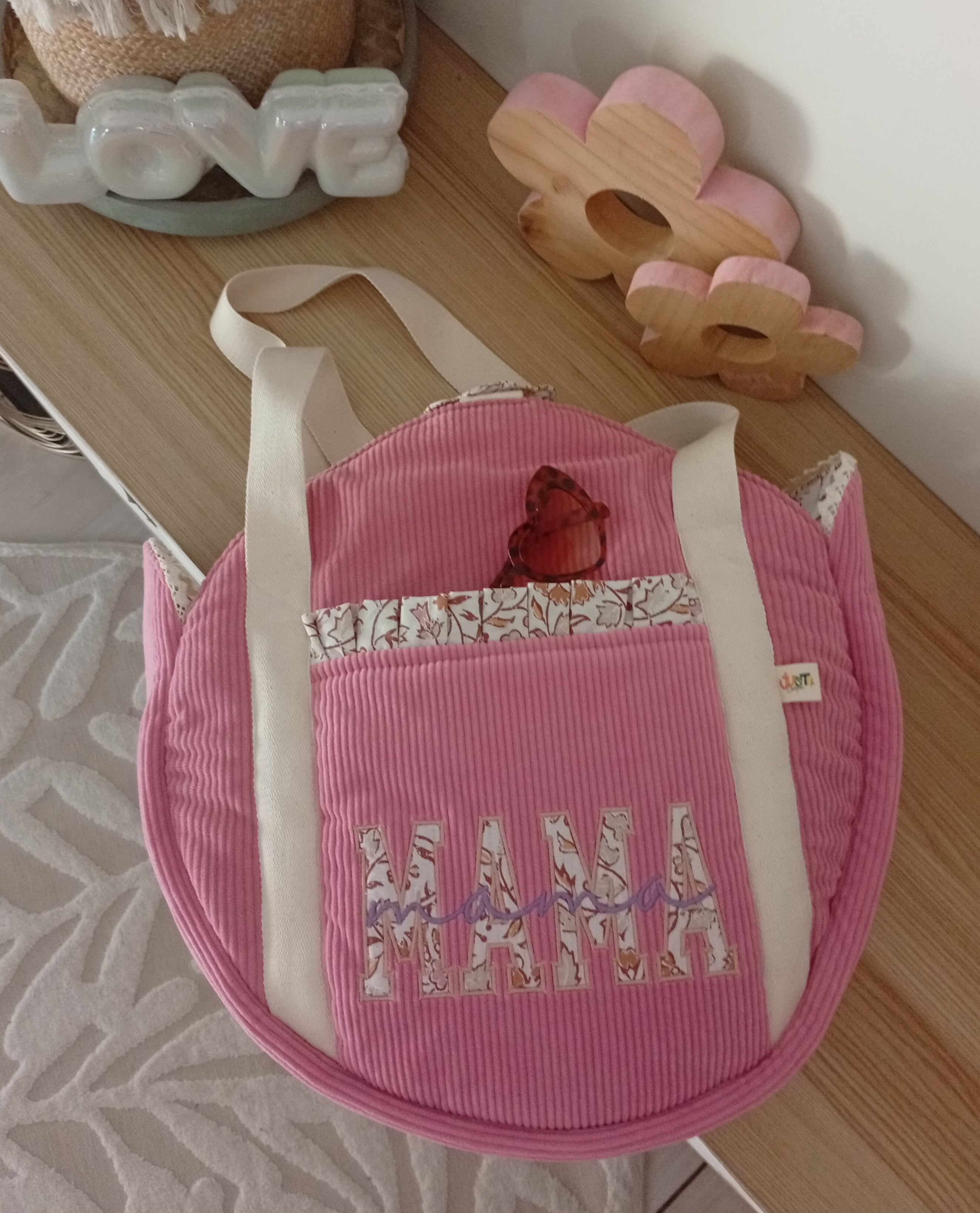 Mama Cabas Rose | Pastel